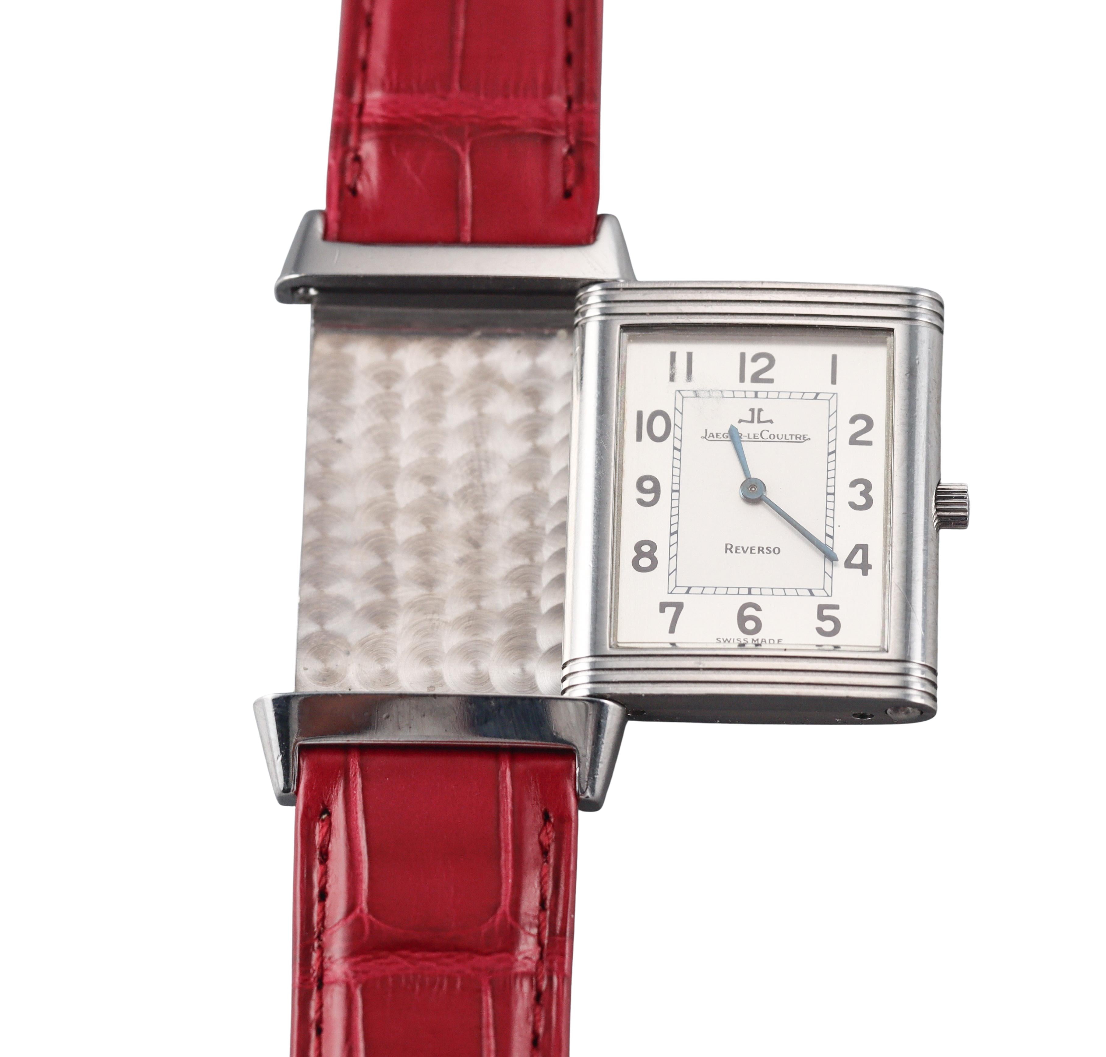 Jaeger LeCoultre Reverso Classique Manual Wind Stainless Steel Watch 250.840.862