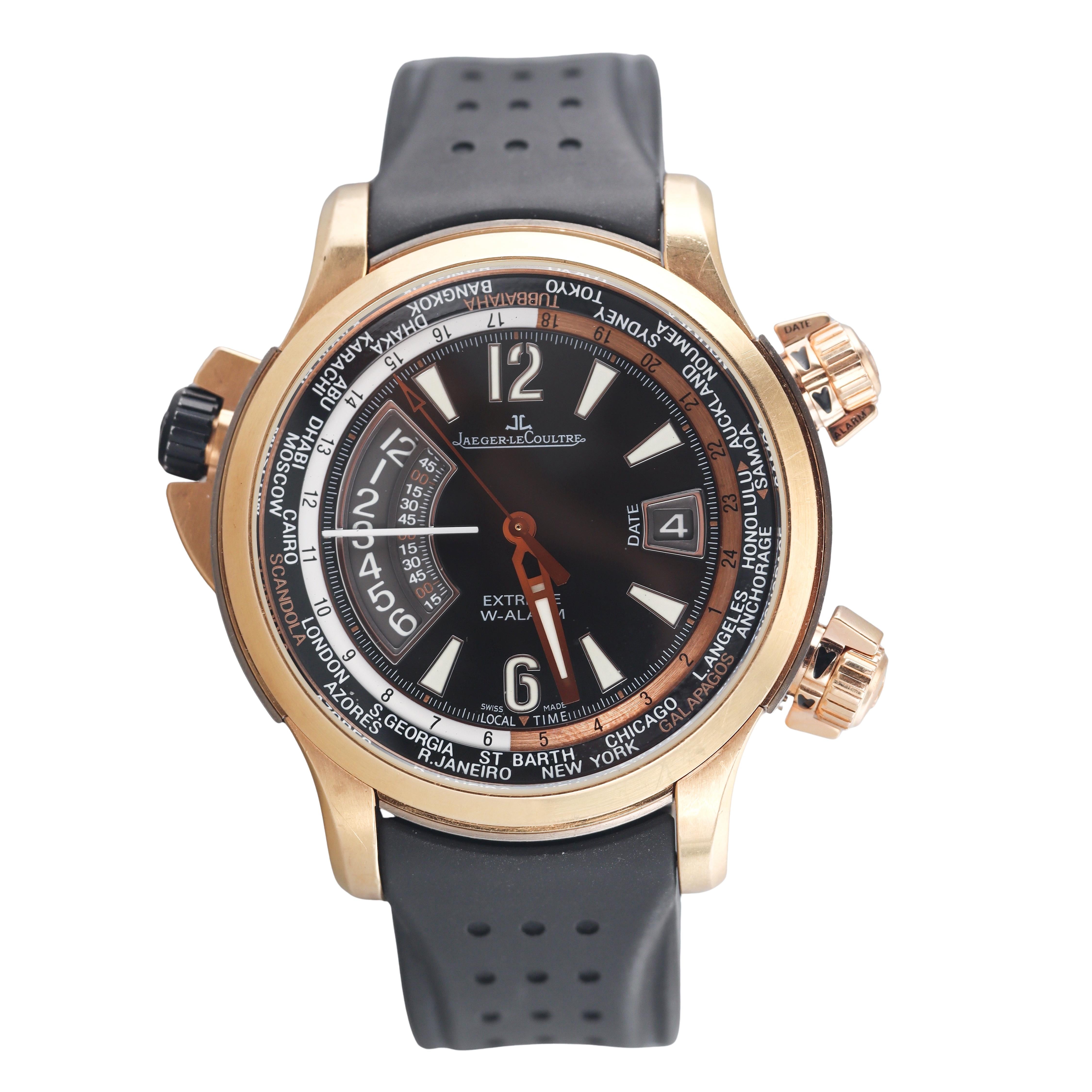 Jaeger LeCoultre Master Compressor Tides of Time Rose Gold Watch Q1772470