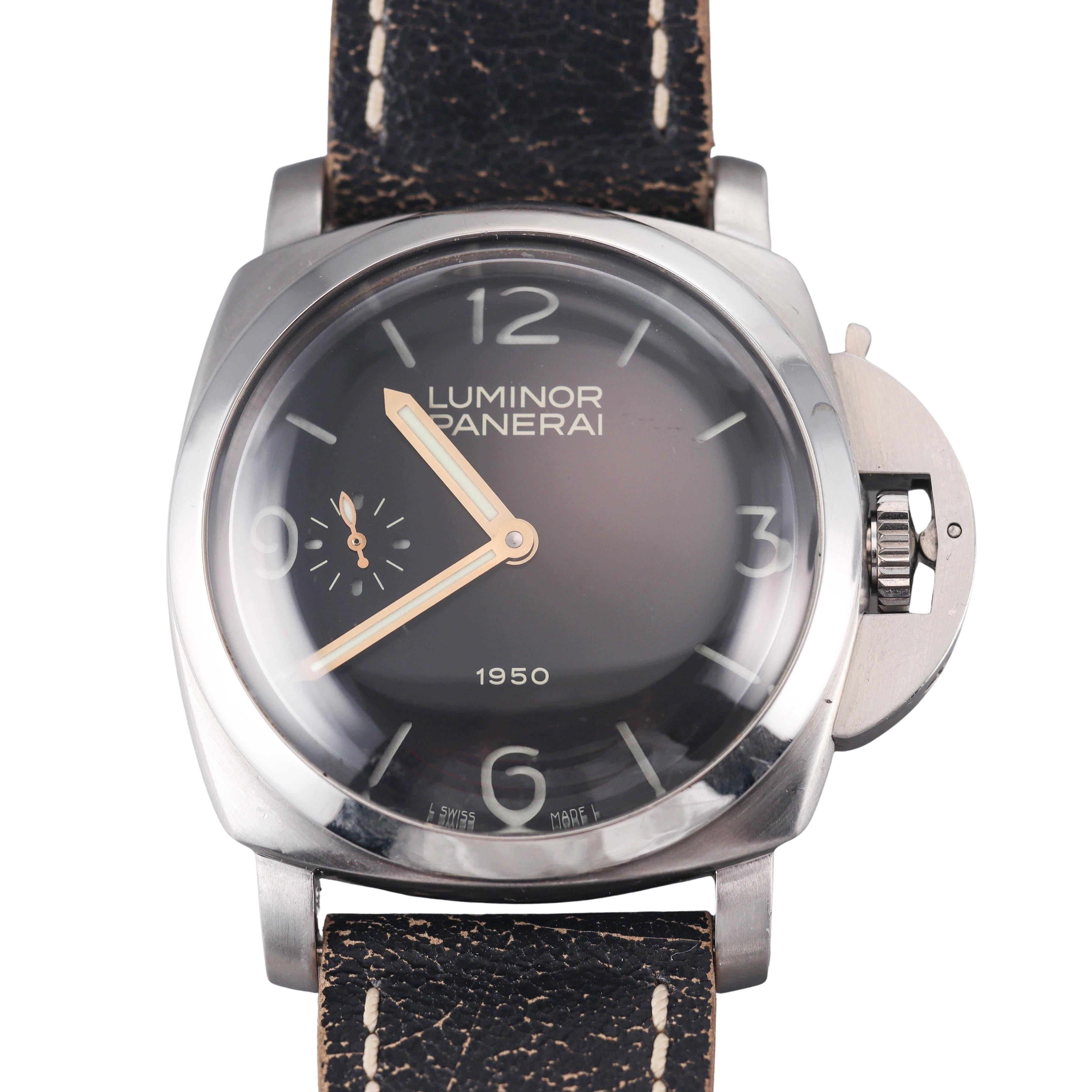 Panerai Luminor 1950 "Fiddy" Limited Edition Manual Watch PAM00127