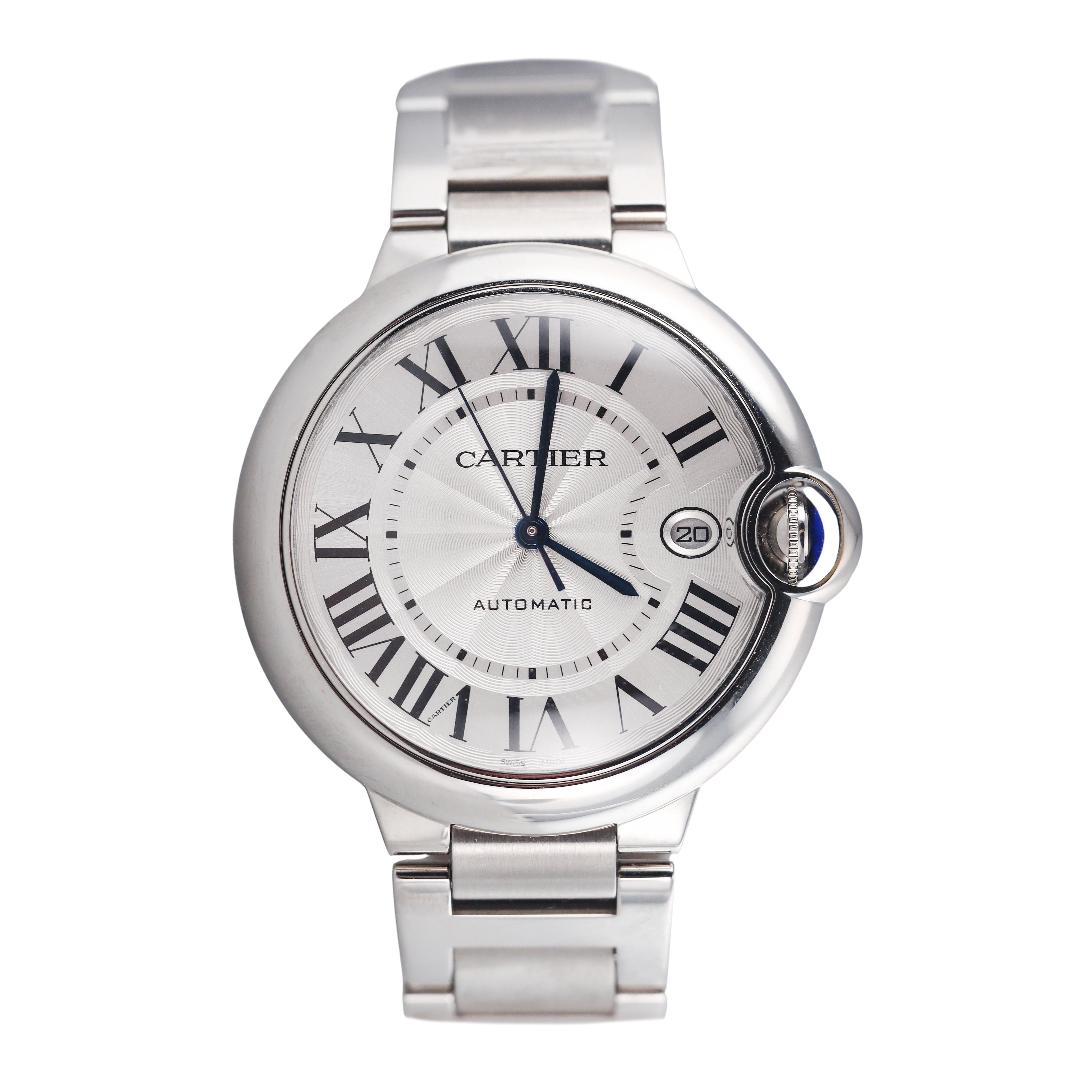 Cartier Ballon Bleu Stainless Steel Automatic Watch WSBB0040