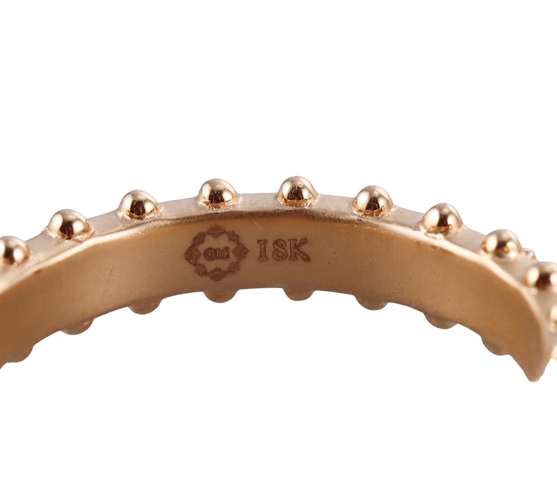 Orly Marcel Gold Sapphire Band Ring Set