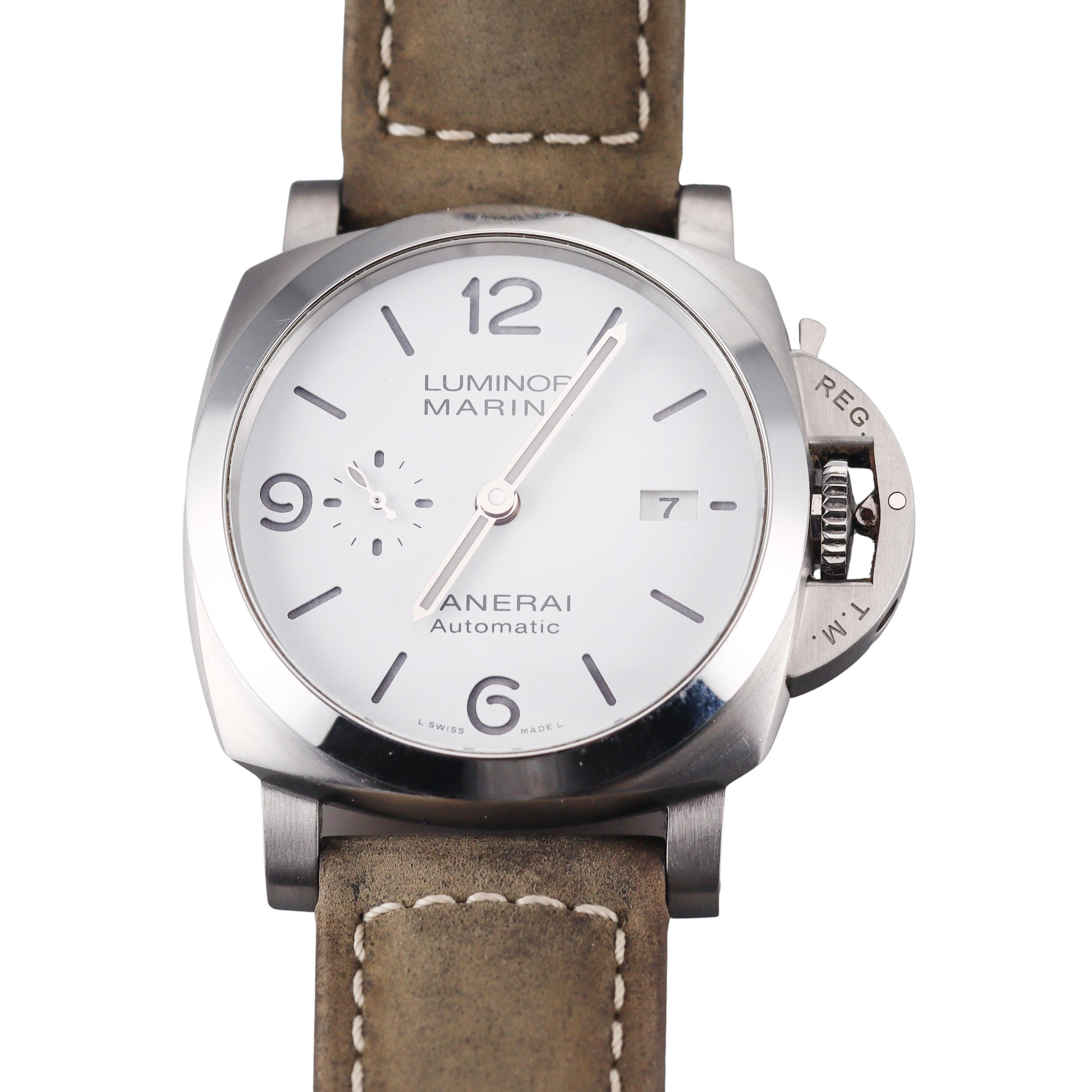 Panerai Luminor Marina 44mm Automatic Steel Watch PAM01314