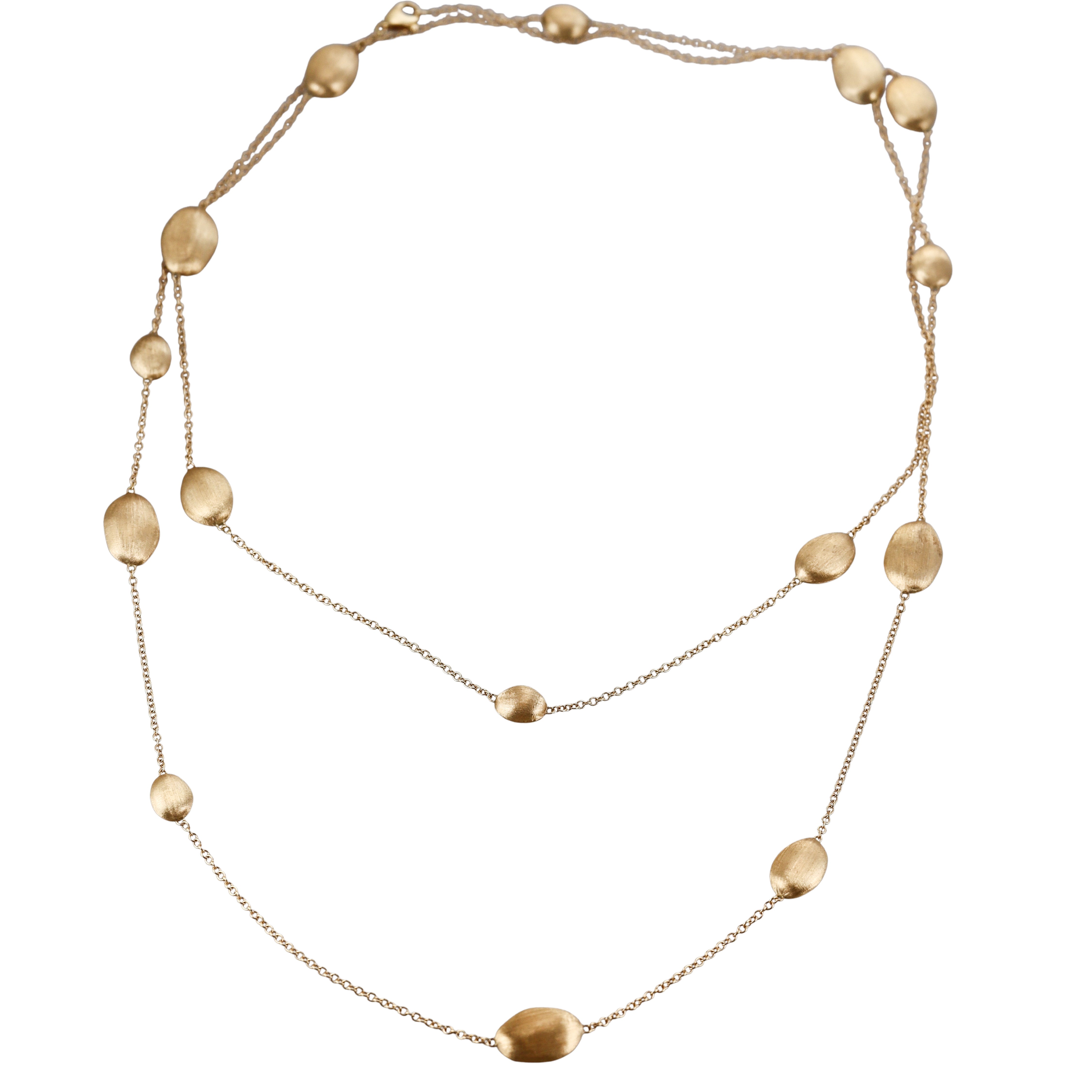 Marco Bicego Siviglia Yellow Gold Long Station Necklace