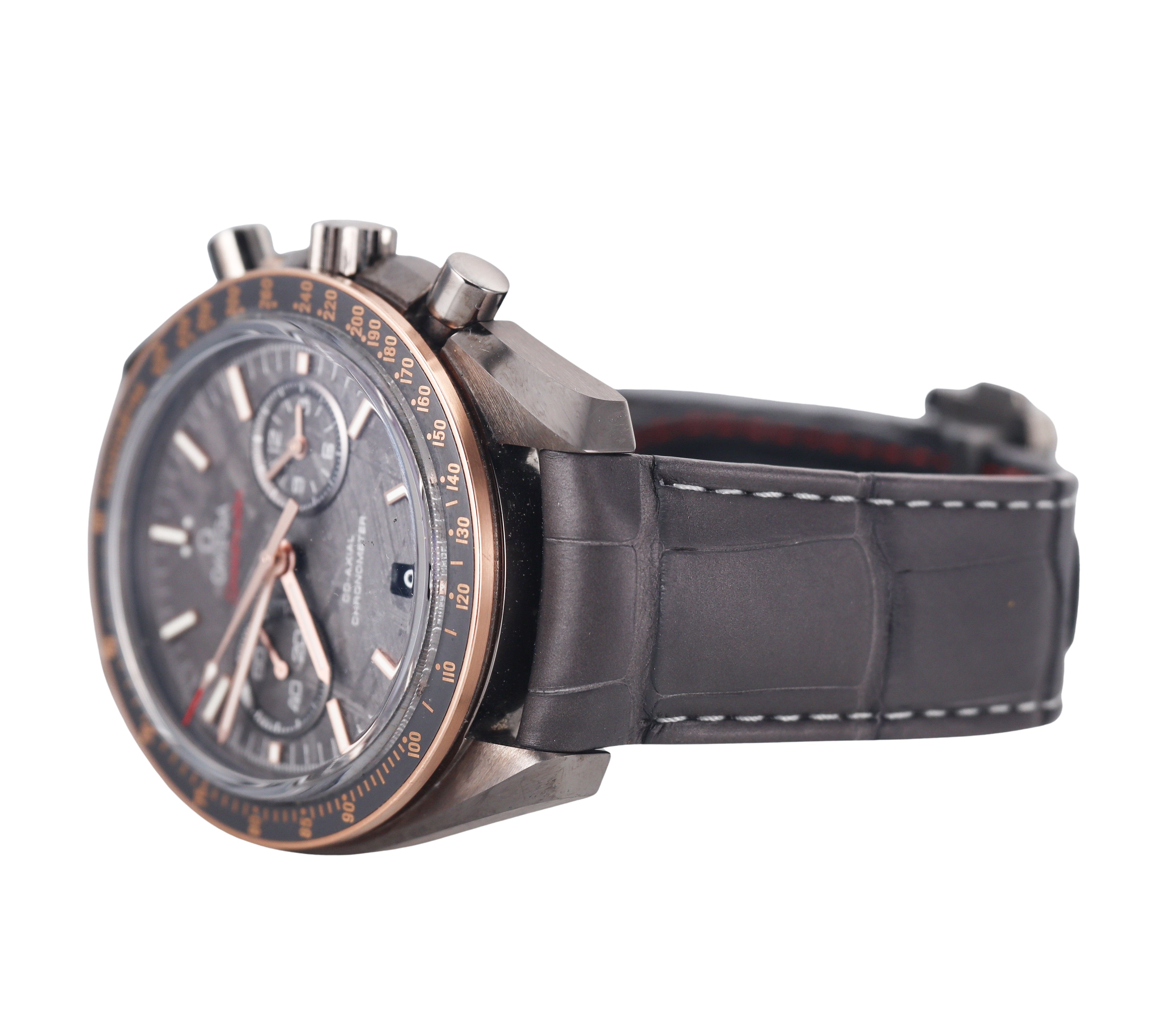 Omega Speedmaster Dark Side of the Moon Meteorite Dial Watch 31163445199001