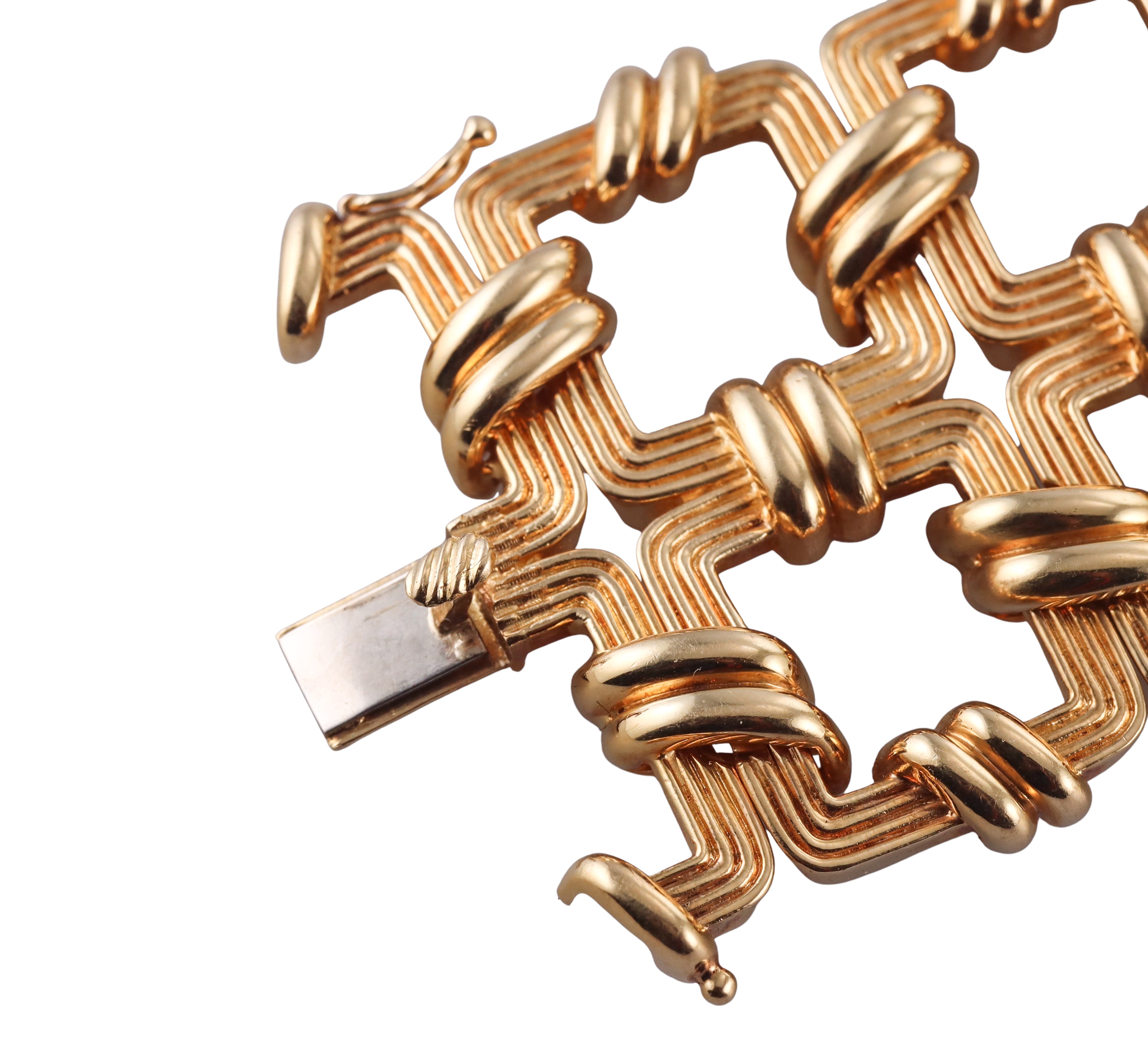 1980s Vintage Tiffany & Co Gold Bracelet