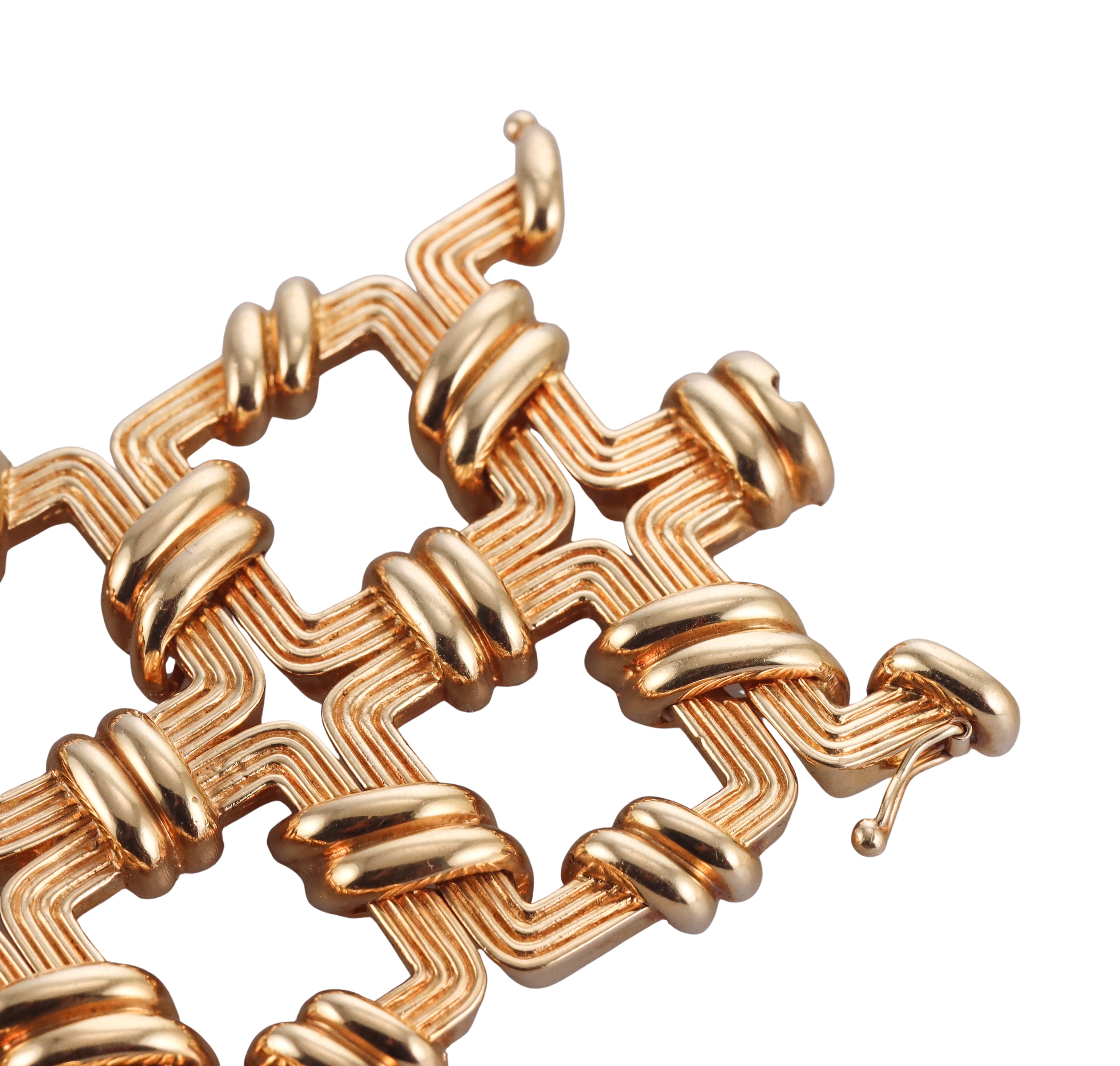 1980s Vintage Tiffany & Co Gold Bracelet