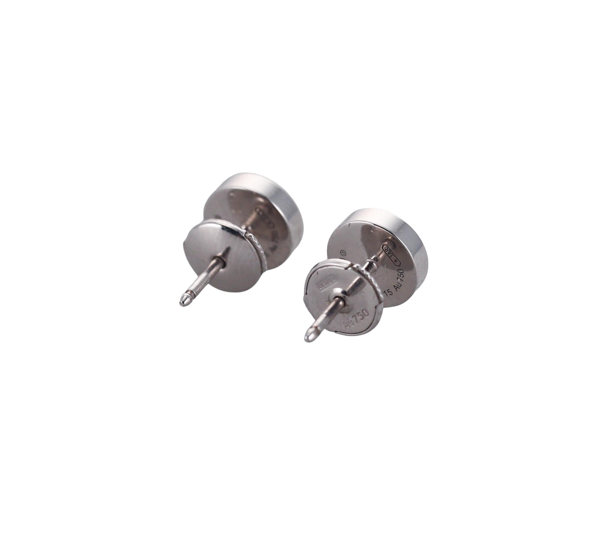 Cartier Love White Gold Stud Earrings