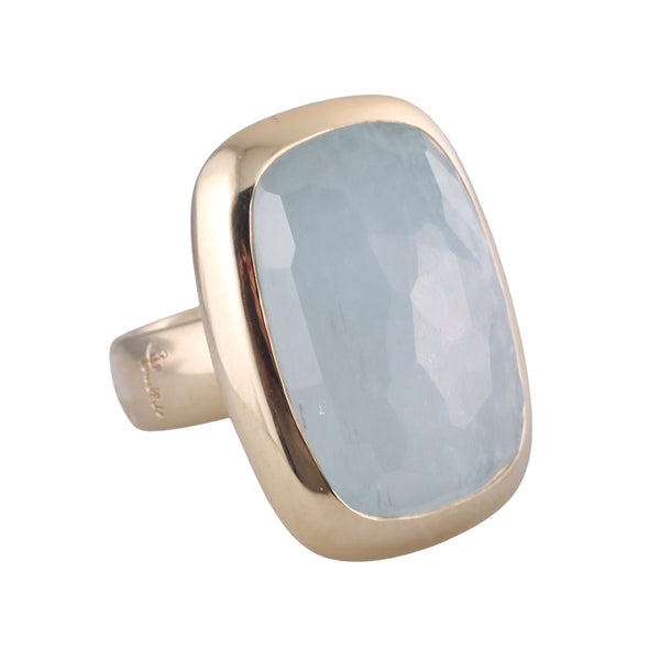 Pomellato Aquamarine Gold Ring