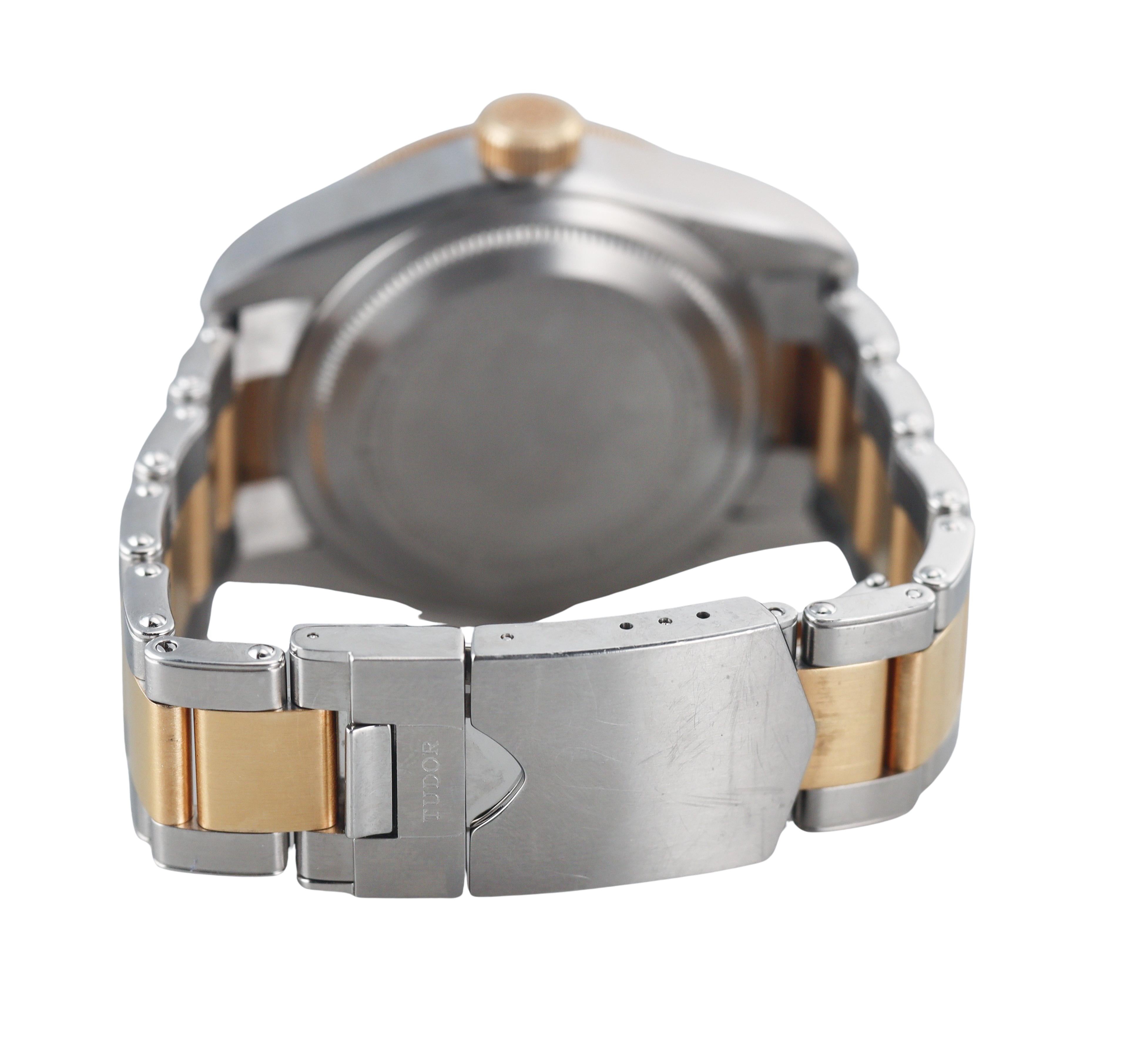Tudor Black Bay GMT S&G Two Tone Automatic Watch 79833MN