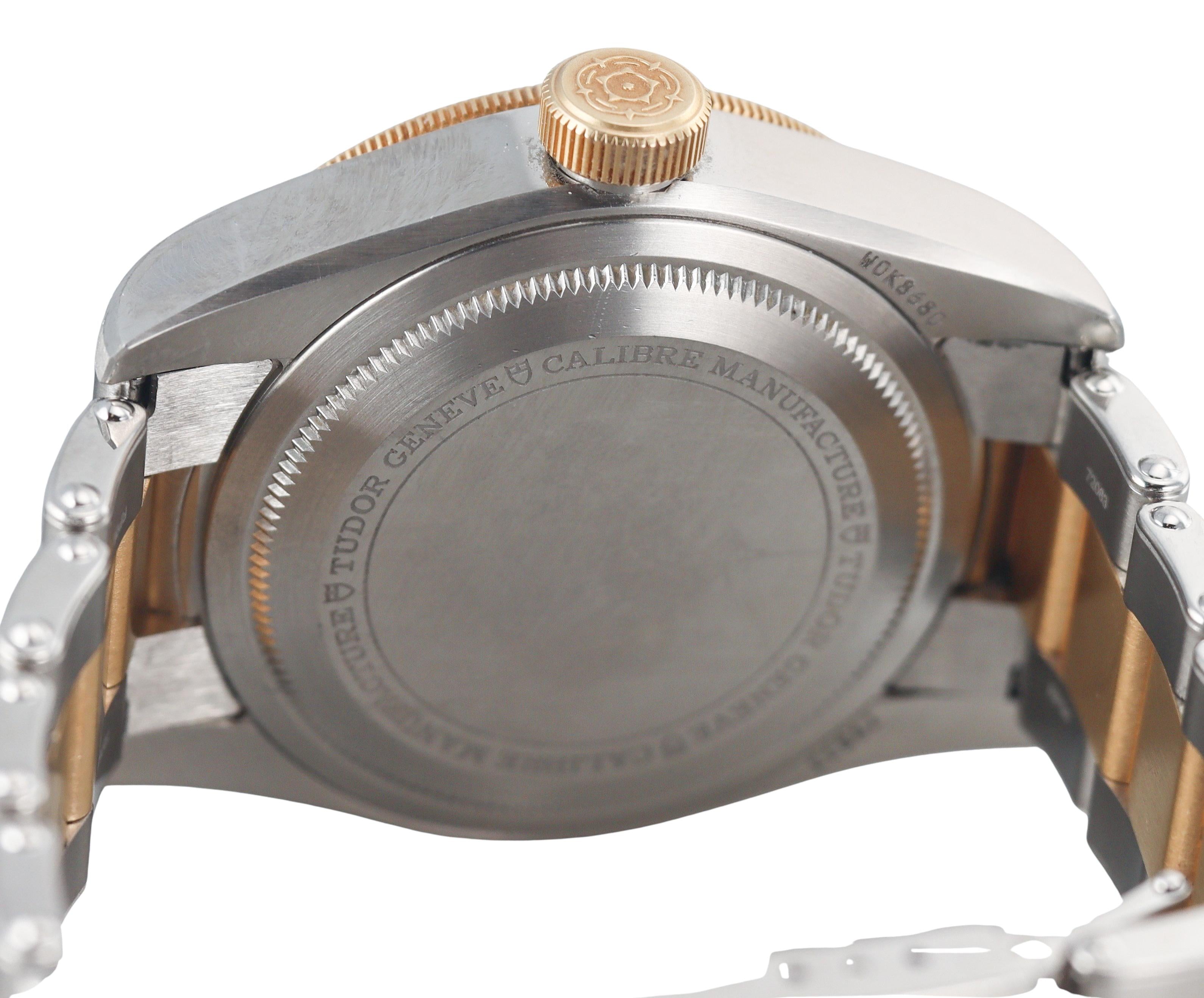 Tudor Black Bay GMT S&G Two Tone Automatic Watch 79833MN