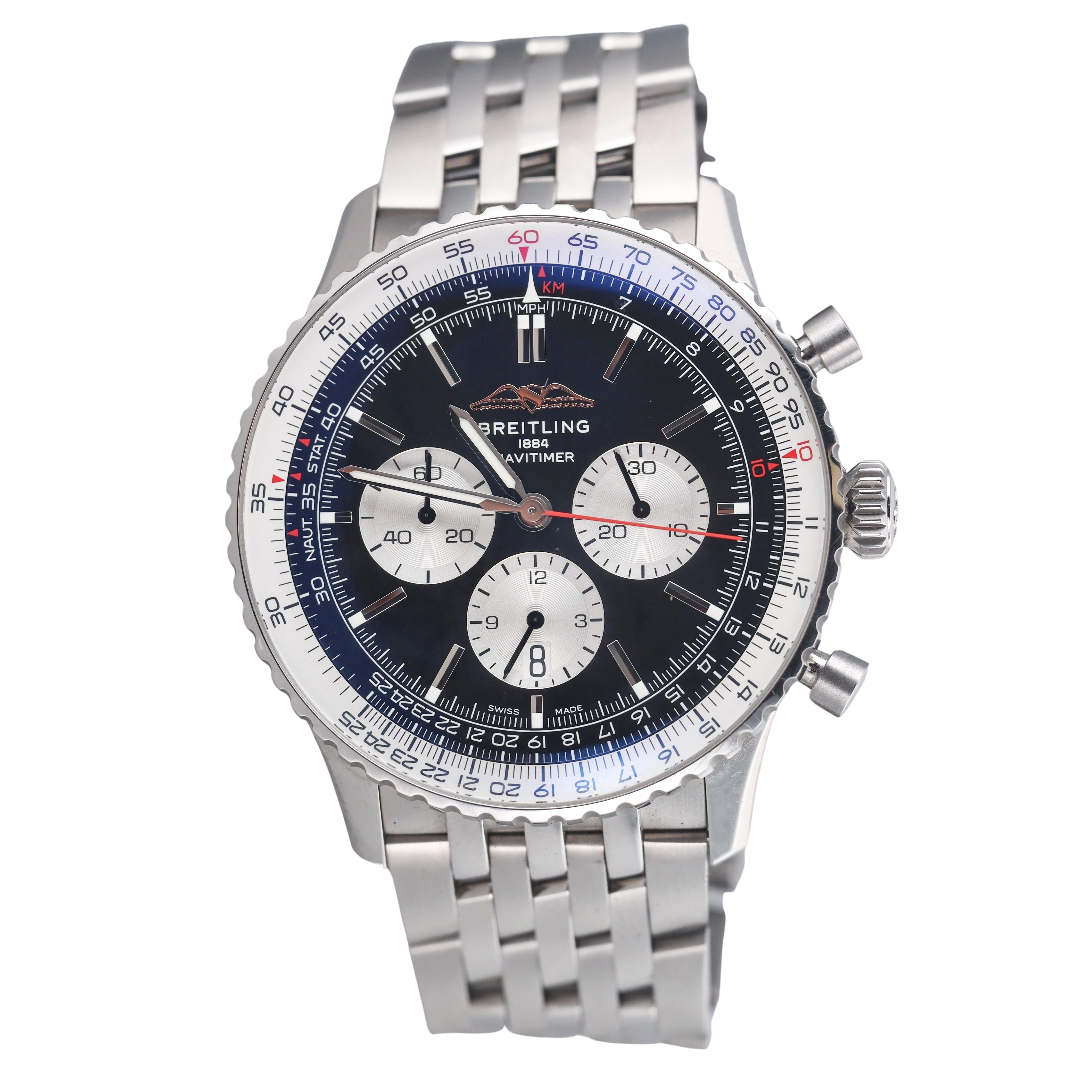 Breitling Navitimer B01 Chronograph 46 Automatic Watch AB0137