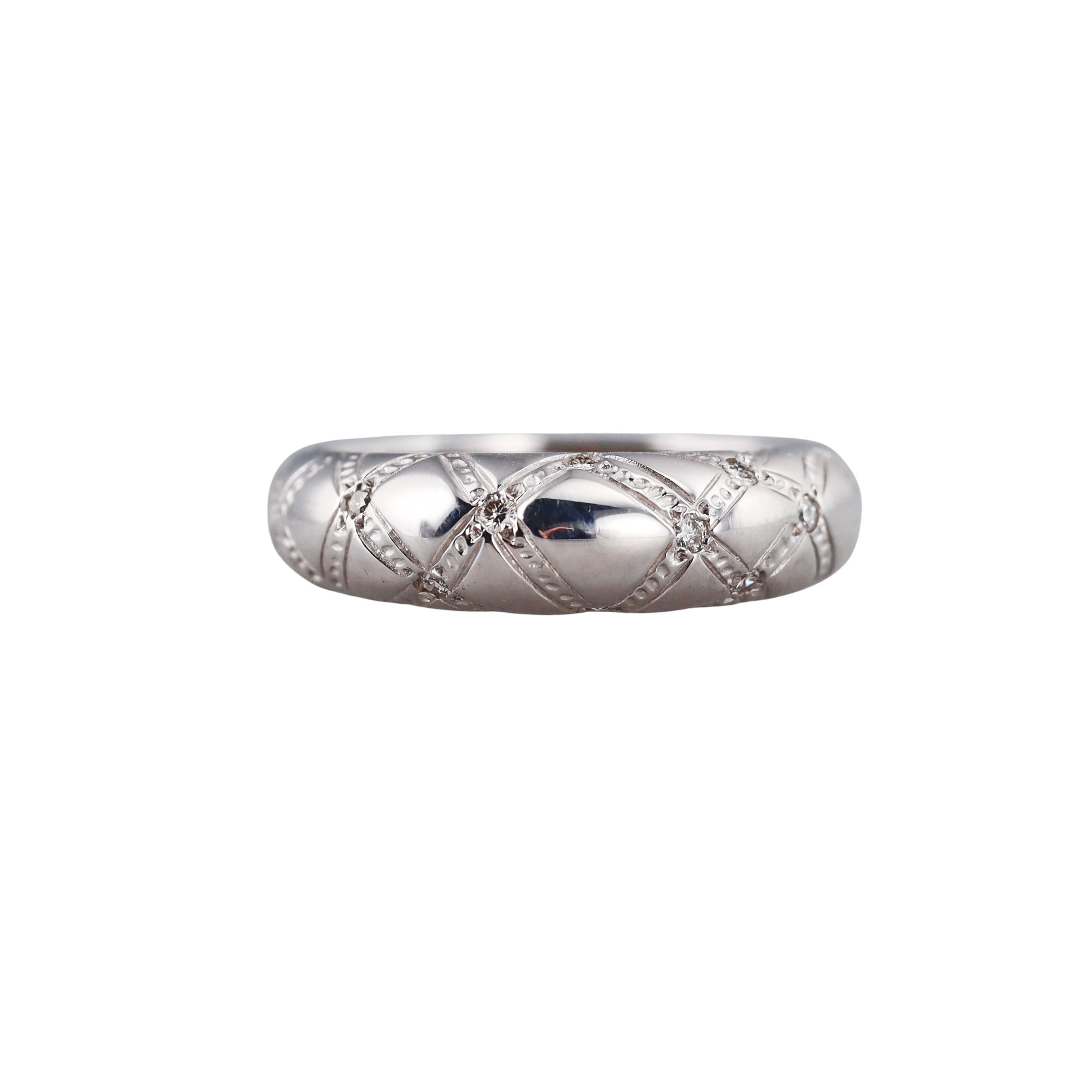 Audemars Piguet Diamond Gold Ring