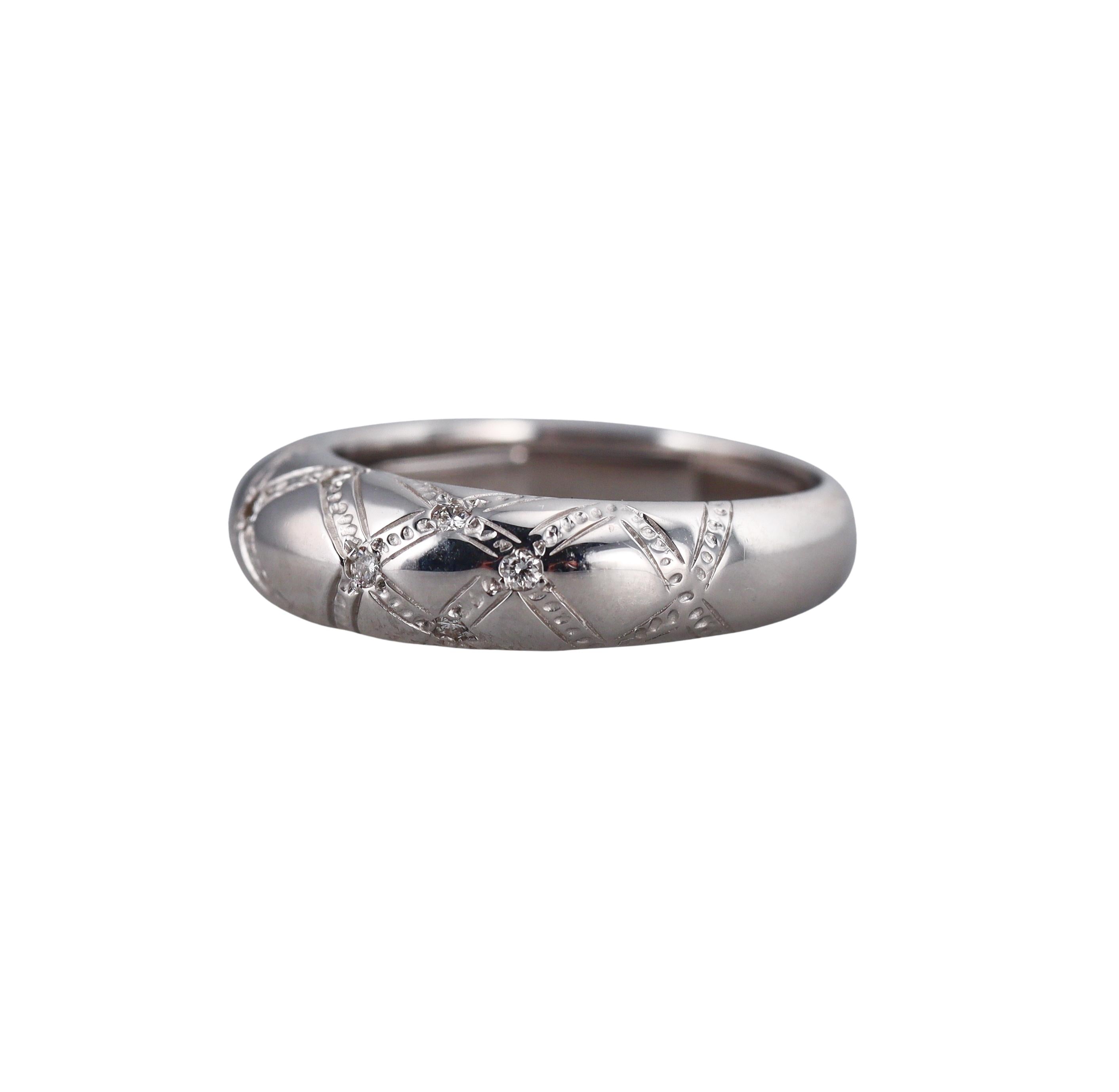 Audemars Piguet Diamond Gold Ring