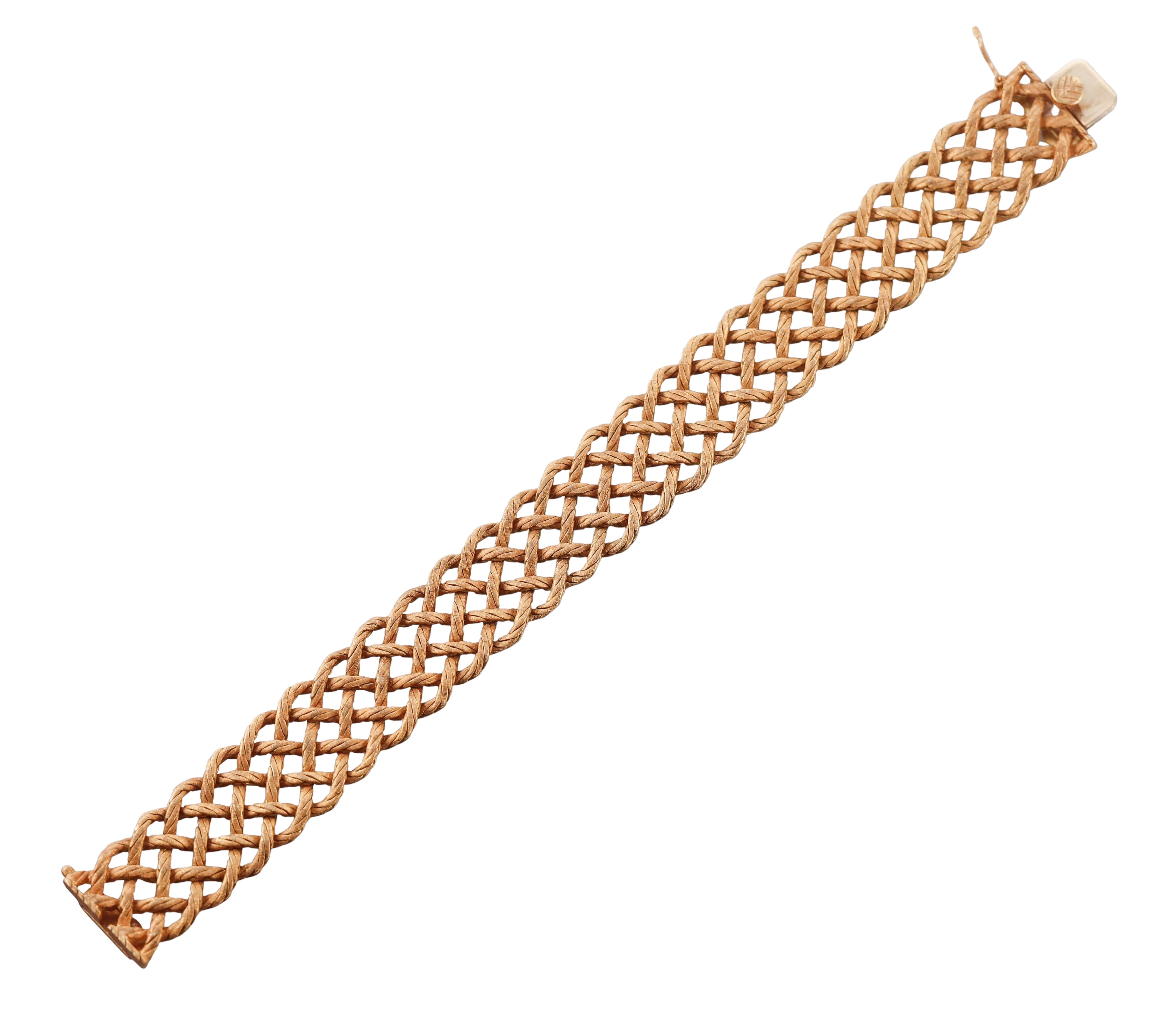 Buccellati Crepe De Chine Gold Bracelet