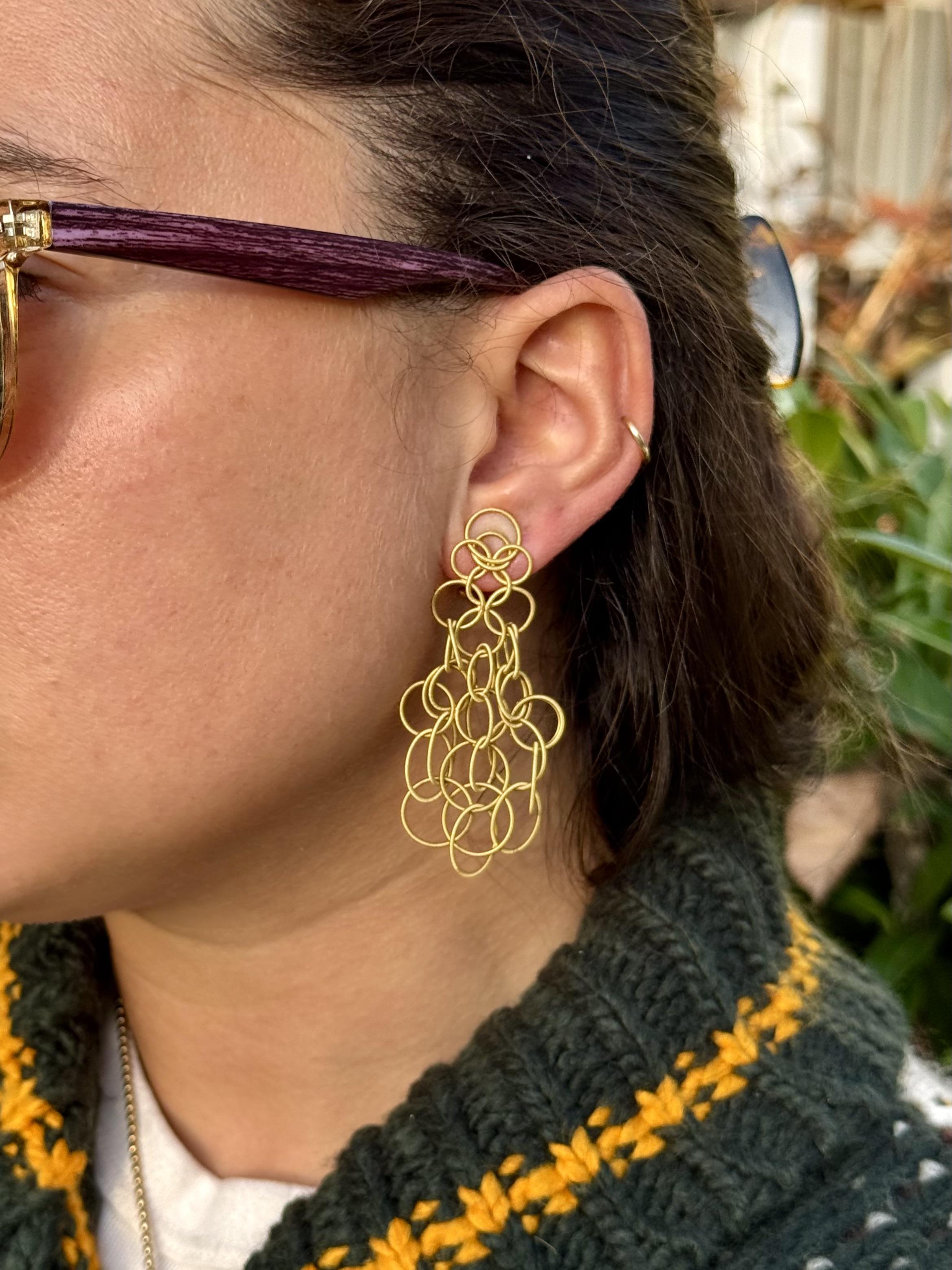 Buccellati Hawaii Yellow Gold Earrings