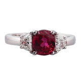 2.07ct Ruby Diamond Gold Ring