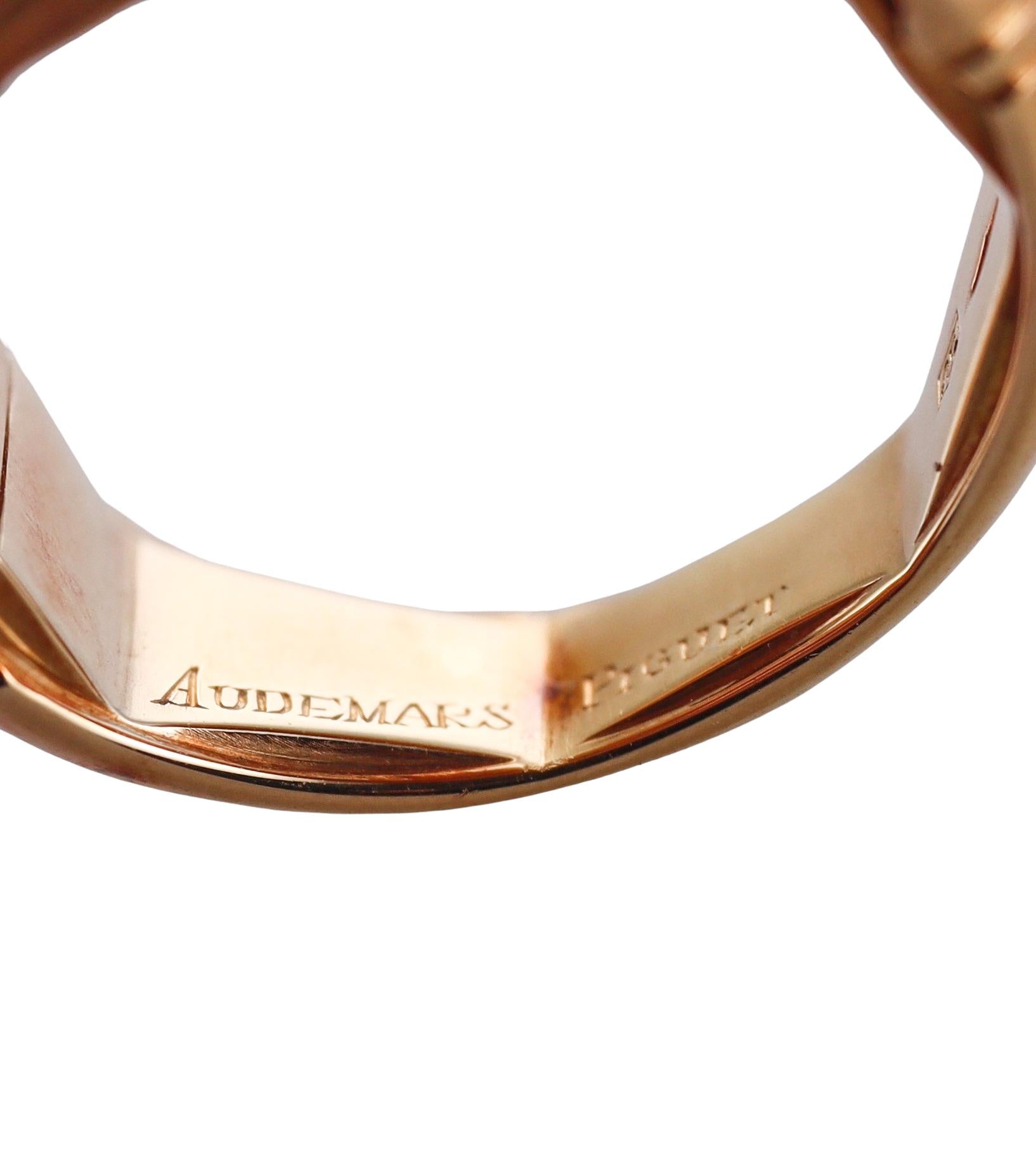 Audemars Piguet Yellow Diamond Gold Ring