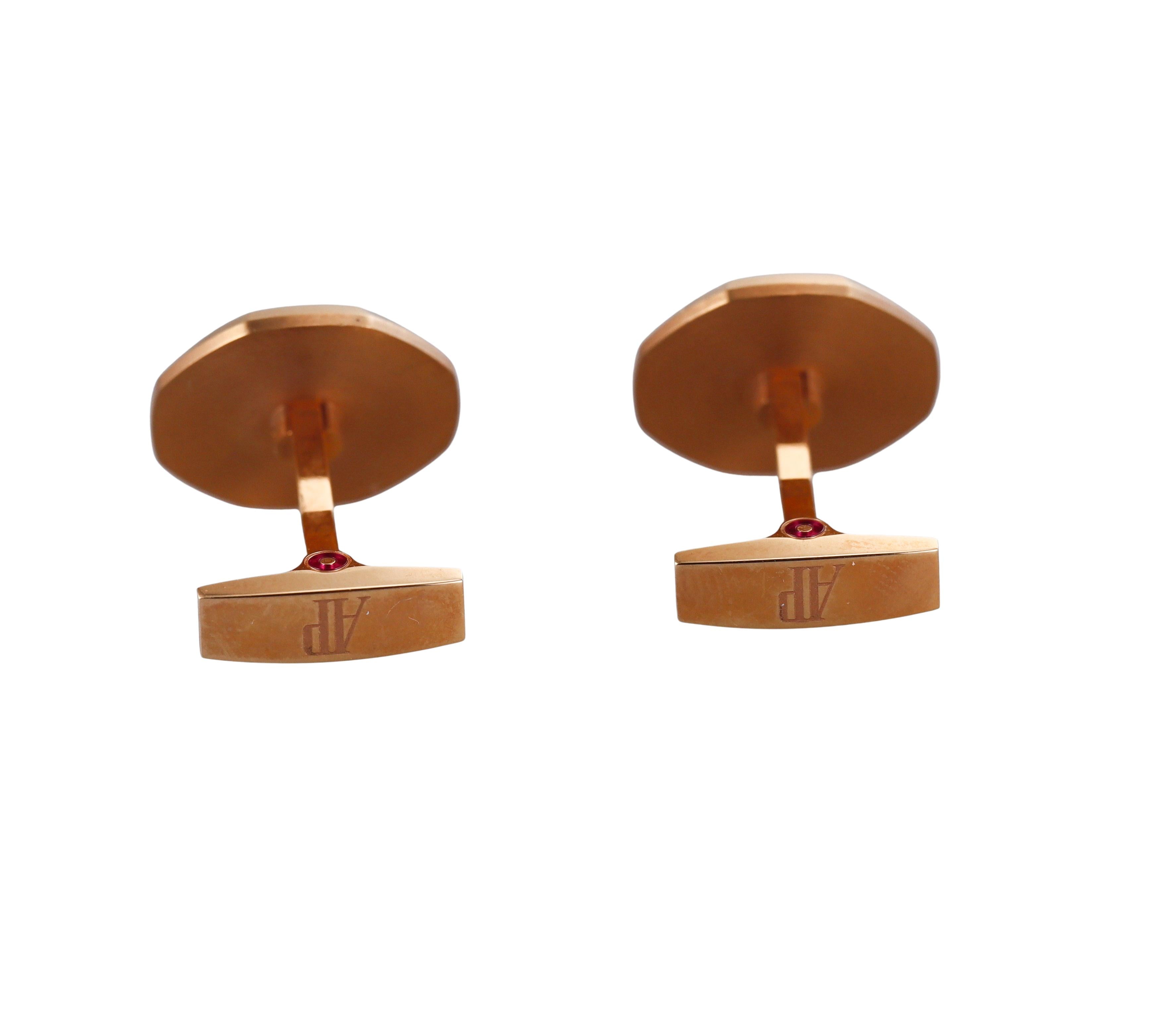 Audemars Piguet Royal Oak Gold Cufflinks