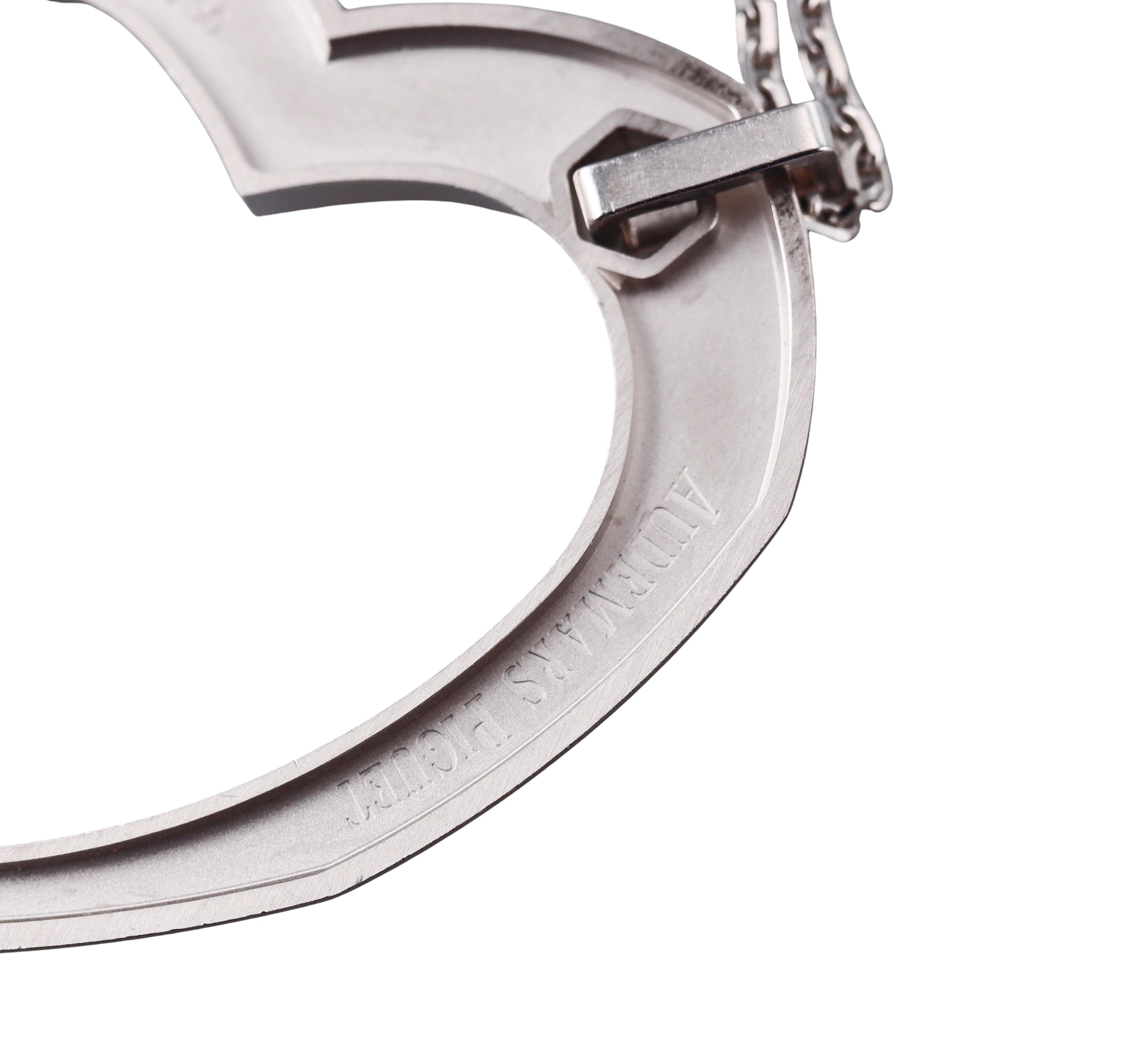 Audemars Piguet Royal Oak Heart Diamond Gold Pendant Necklace