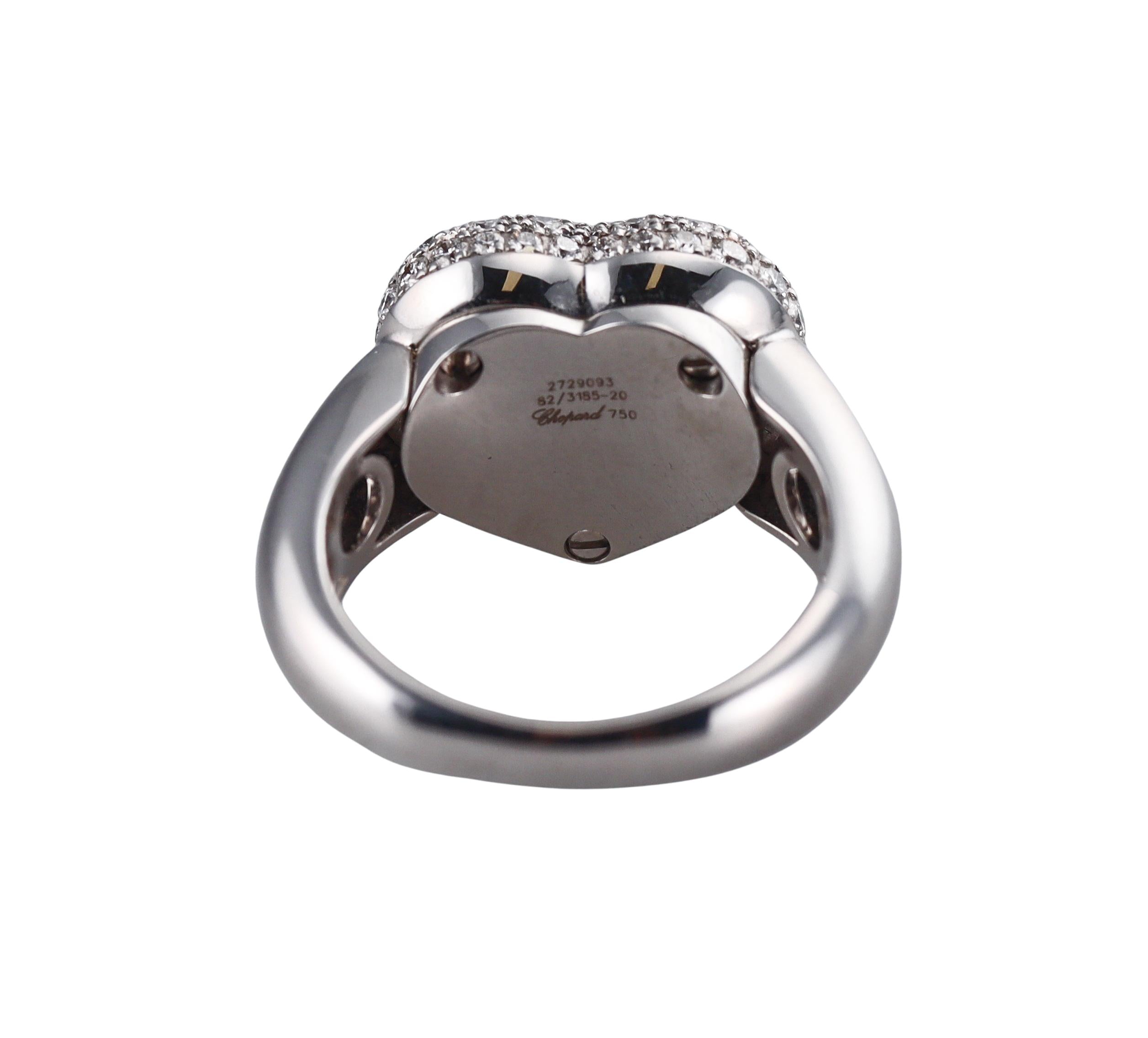 Chopard Happy Hearts Diamond Gold Ring 823185-1001