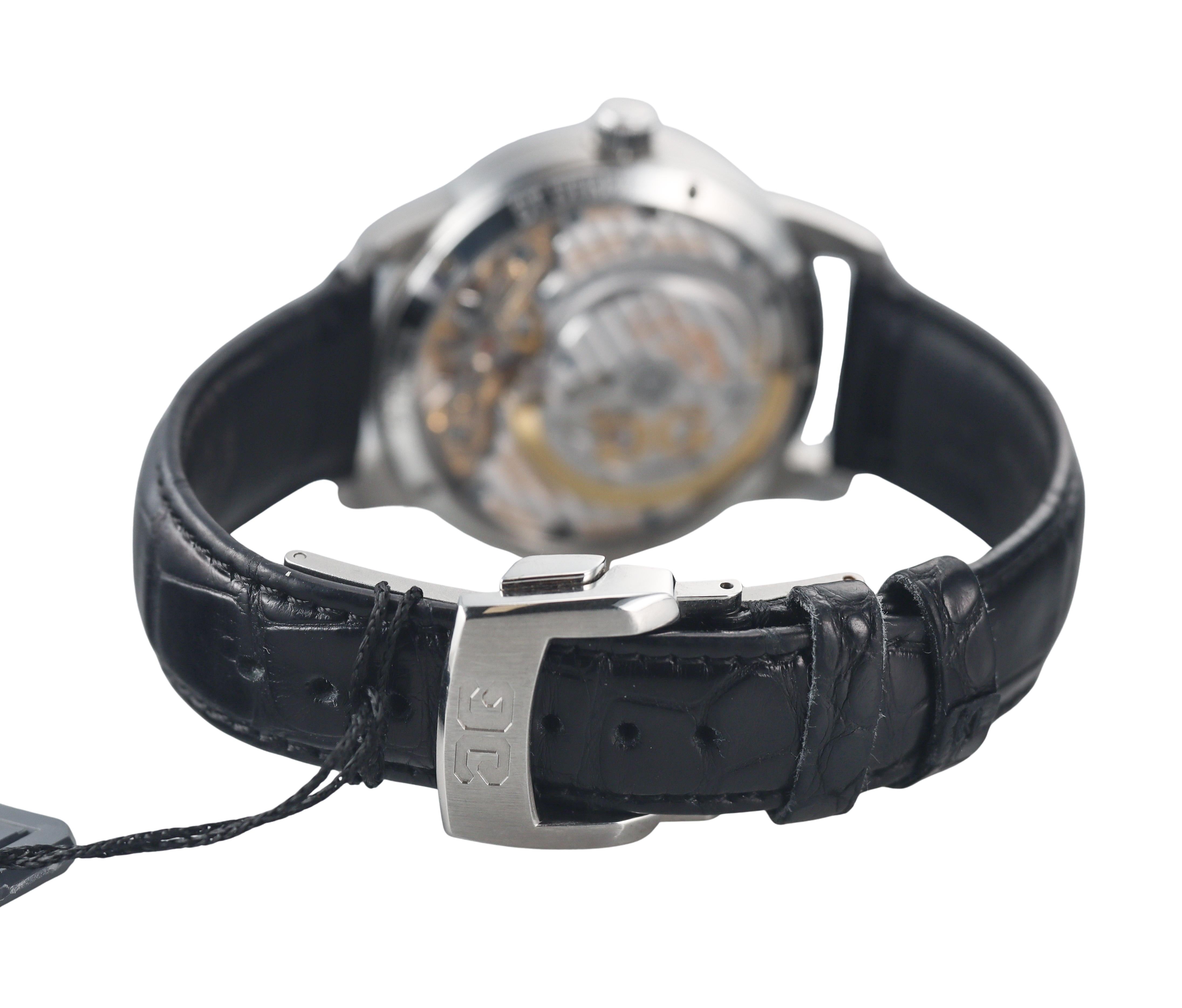 Glashütte Original PanoMaticReserve Steel Automatic Watch 90-03-02-02-04