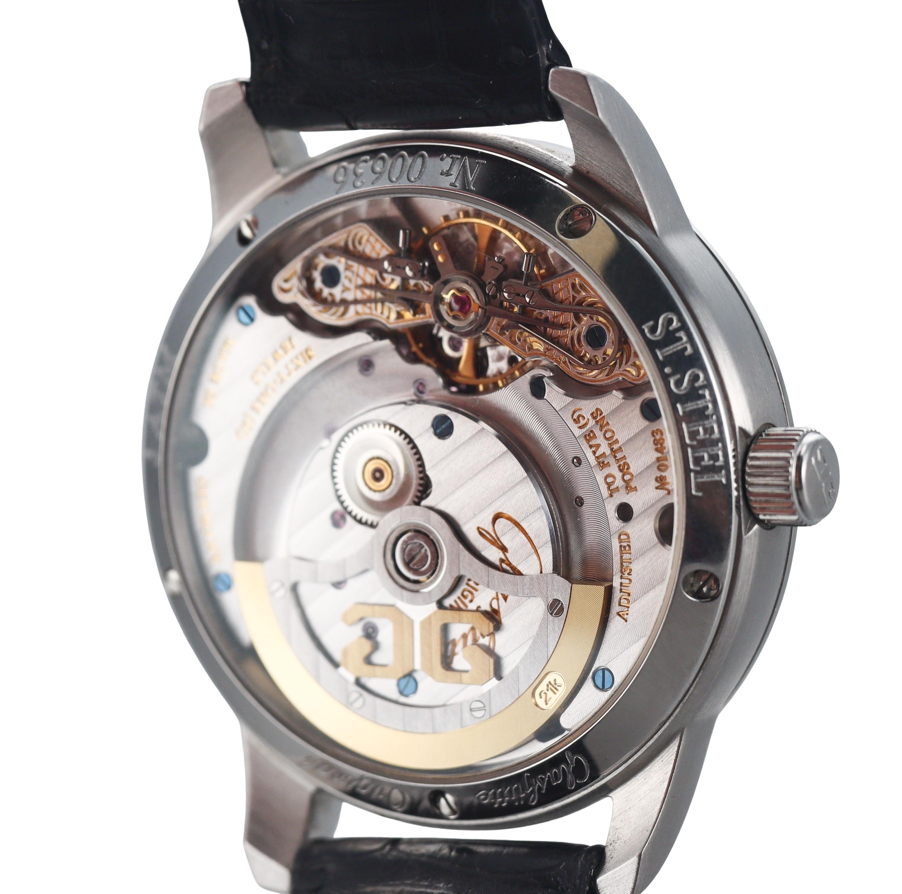 Glashütte Original PanoMaticReserve Steel Automatic Watch 90-03-02-02-04