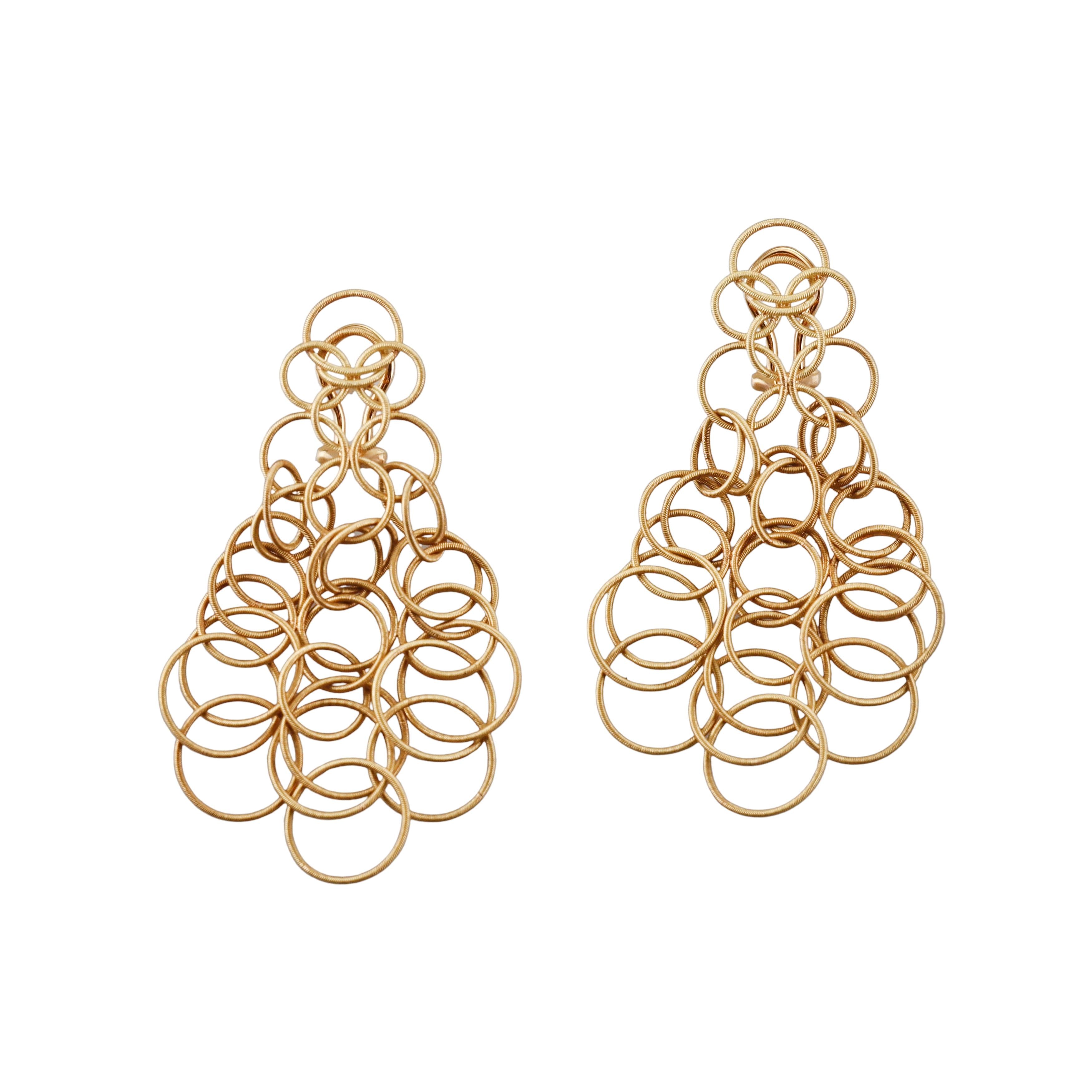 Buccellati Hawaii Yellow Gold Earrings