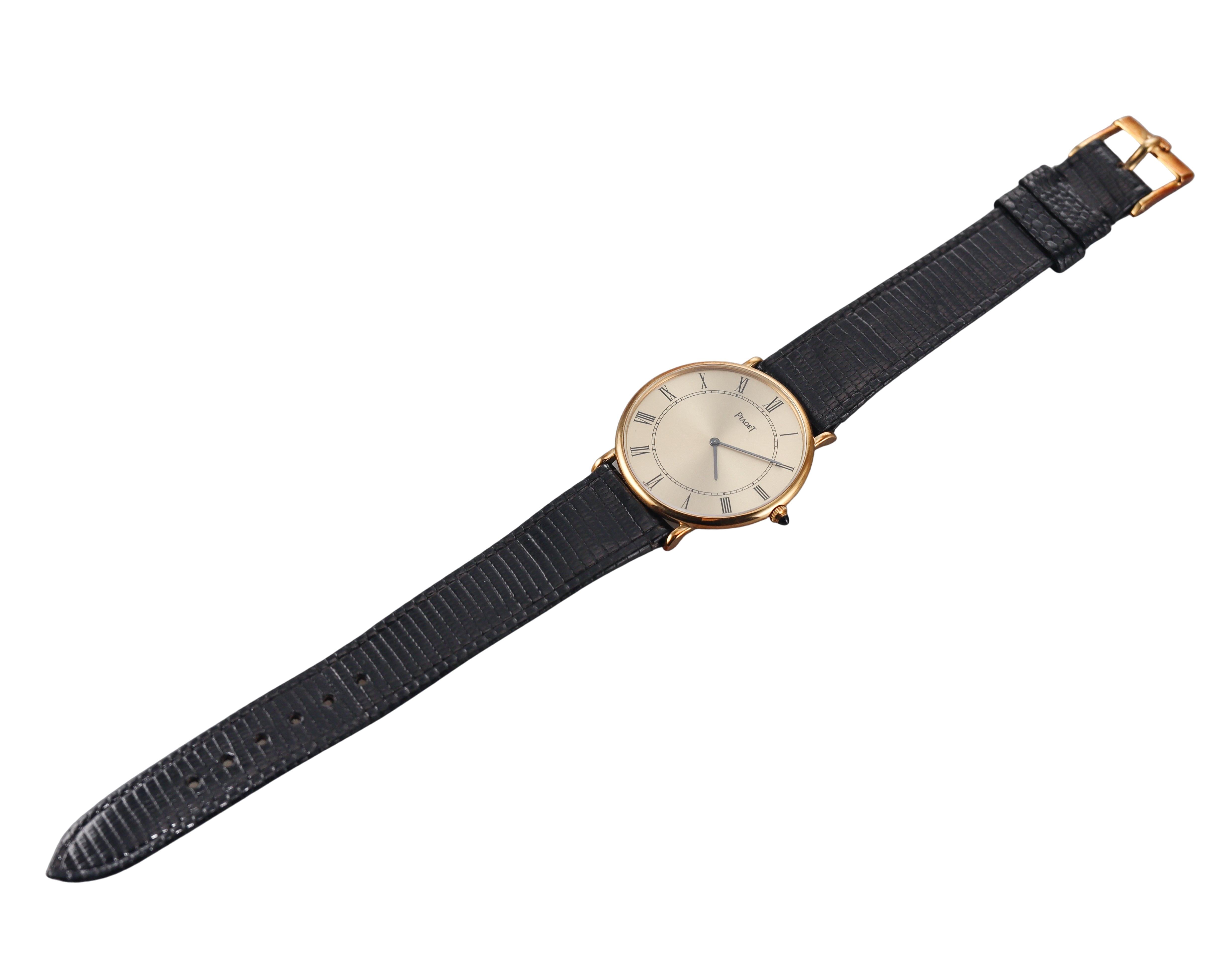 1970s Piaget Altiplano Yellow Gold Mechanical Watch 9035