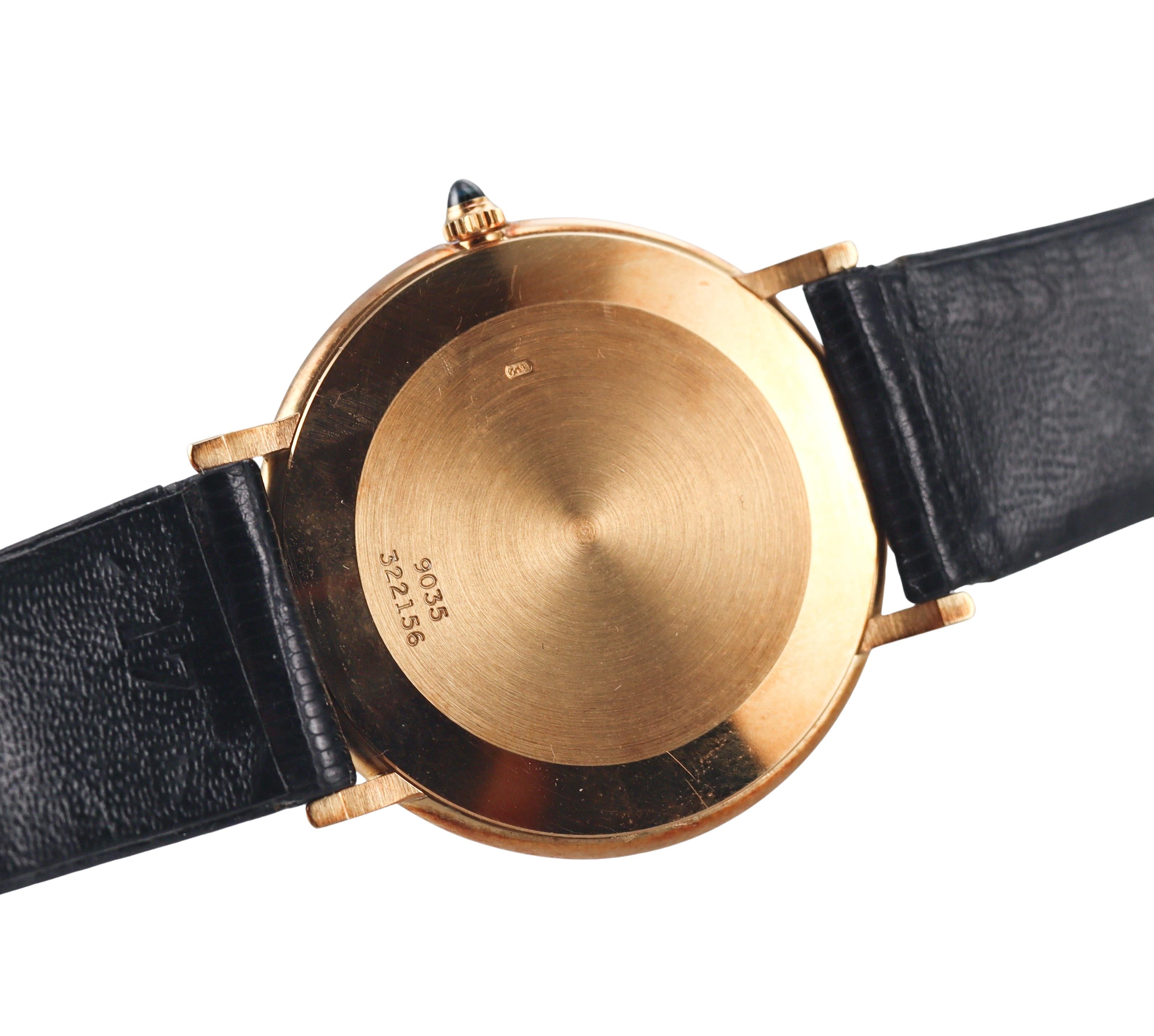 1970s Piaget Altiplano Yellow Gold Mechanical Watch 9035