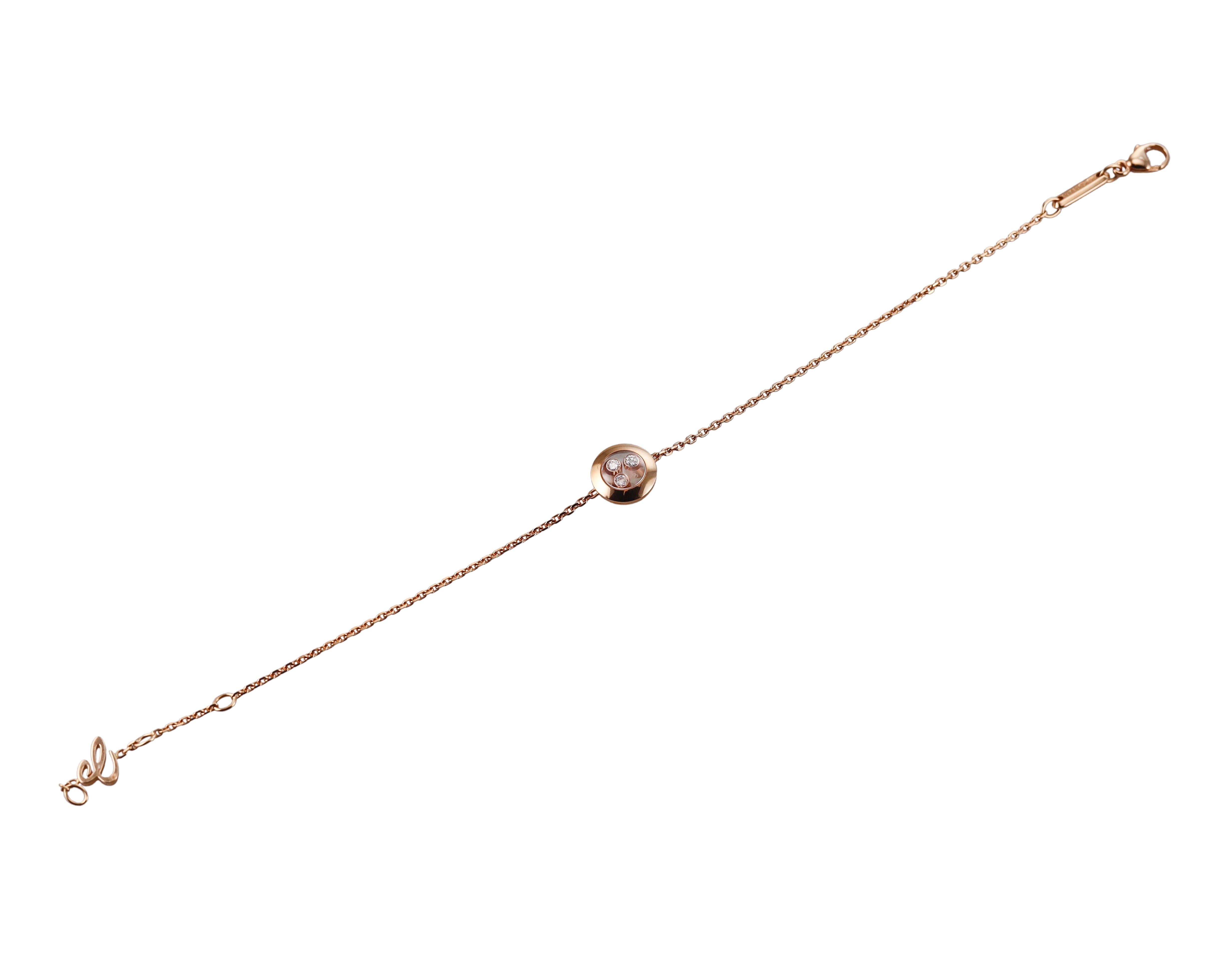 Chopard Happy Diamonds Gold Bracelet 859562-5001