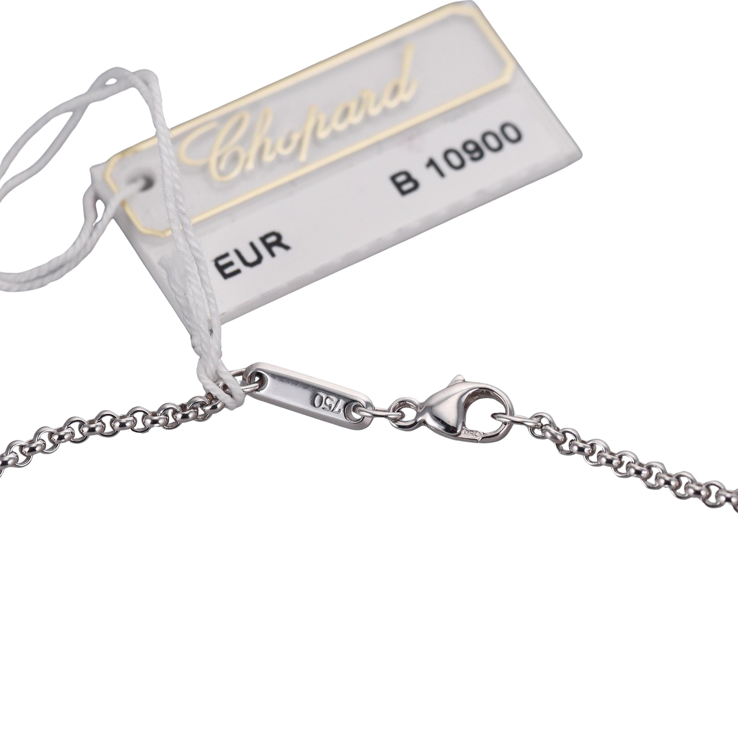 Chopard Happy Hearts Love Diamond Gold Pendant Necklace 795282-1001