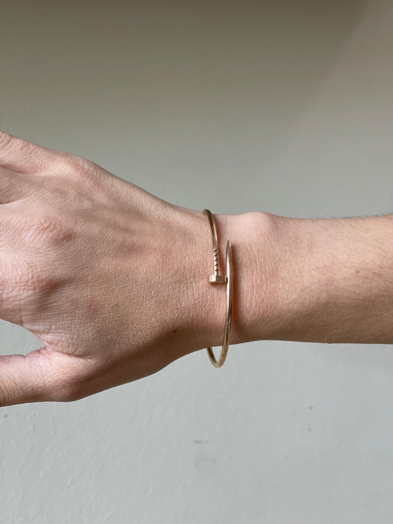 Juste un clou small bracelet with diamonds Outlet