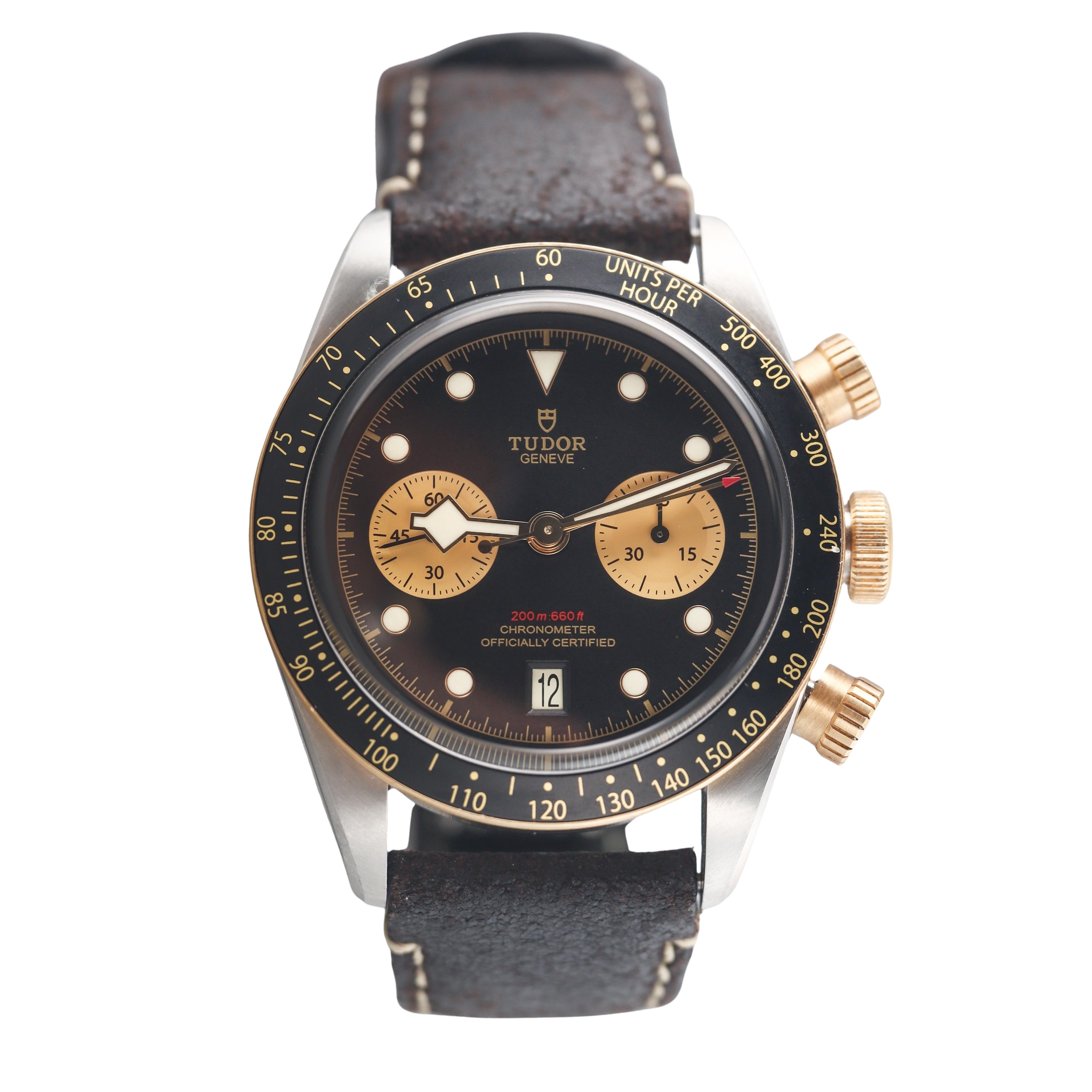 Tudor Black Bay S&G Two Tone Automatic Watch 79363