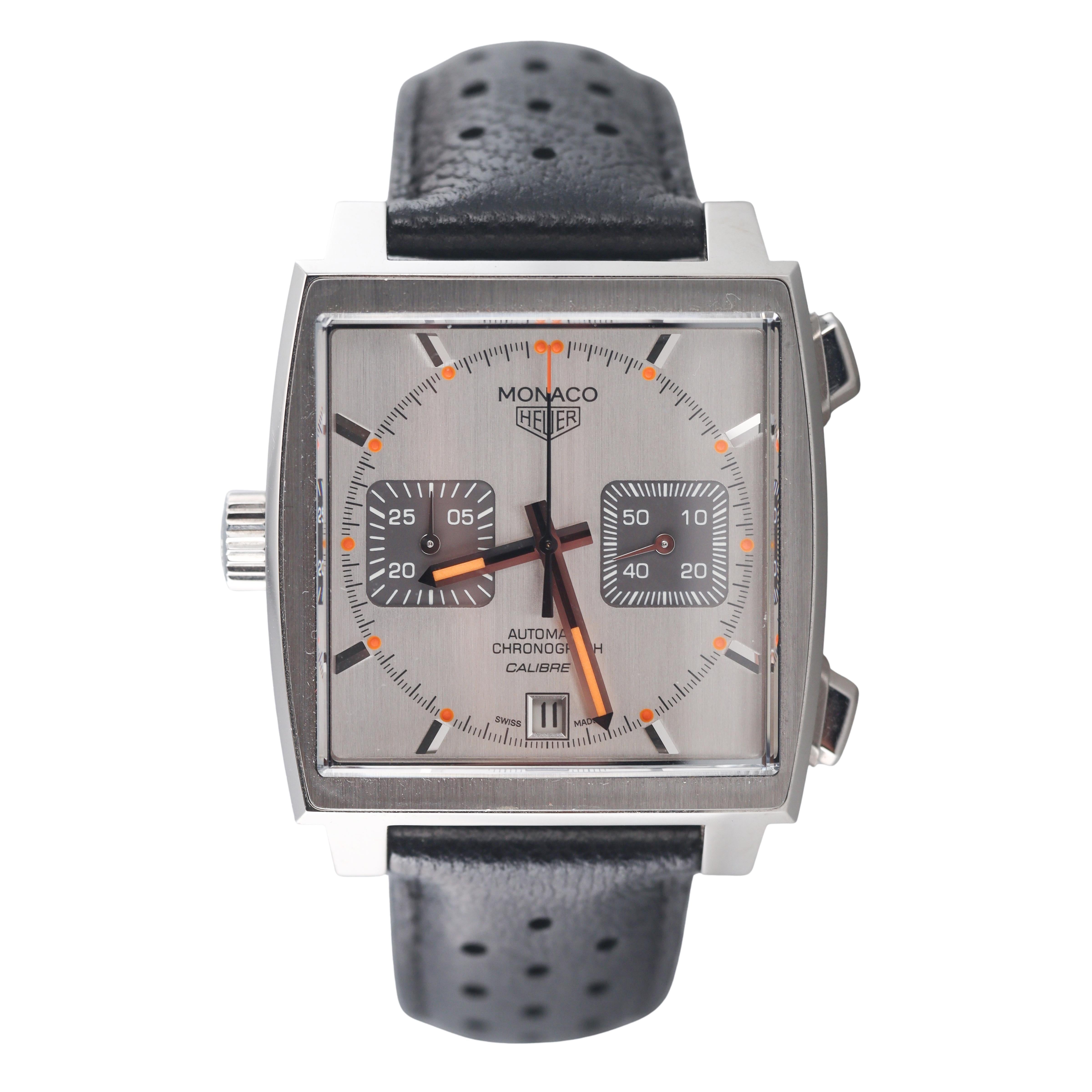 Tag Heuer Monaco Automatic Chronograph Watch CAW211C-0