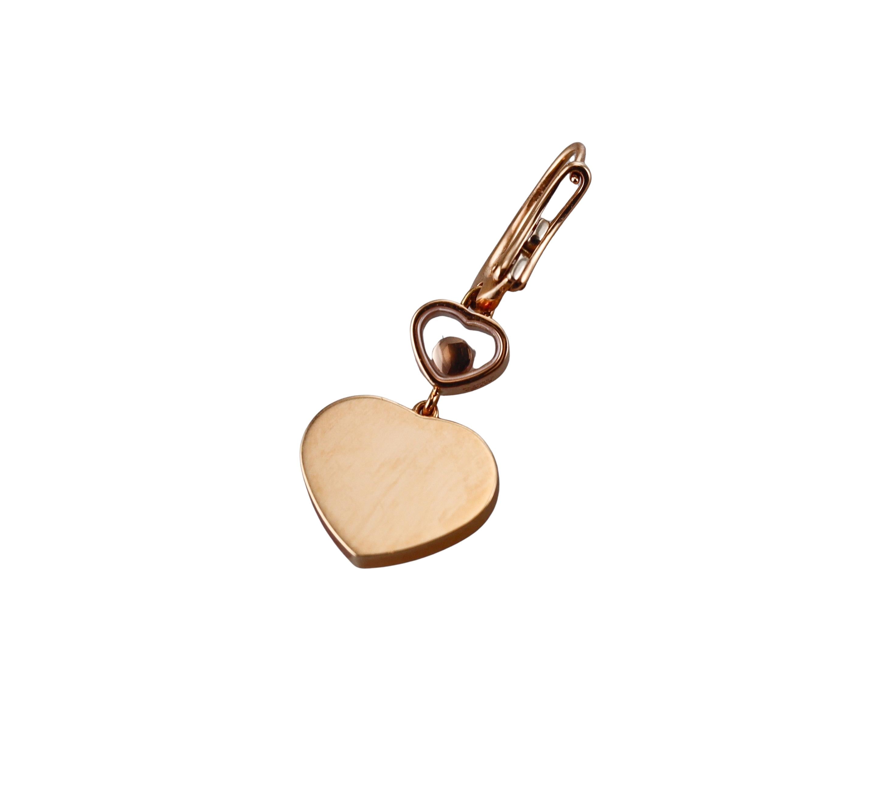 Chopard Happy Hearts Diamond Gold Earrings 837482-5009