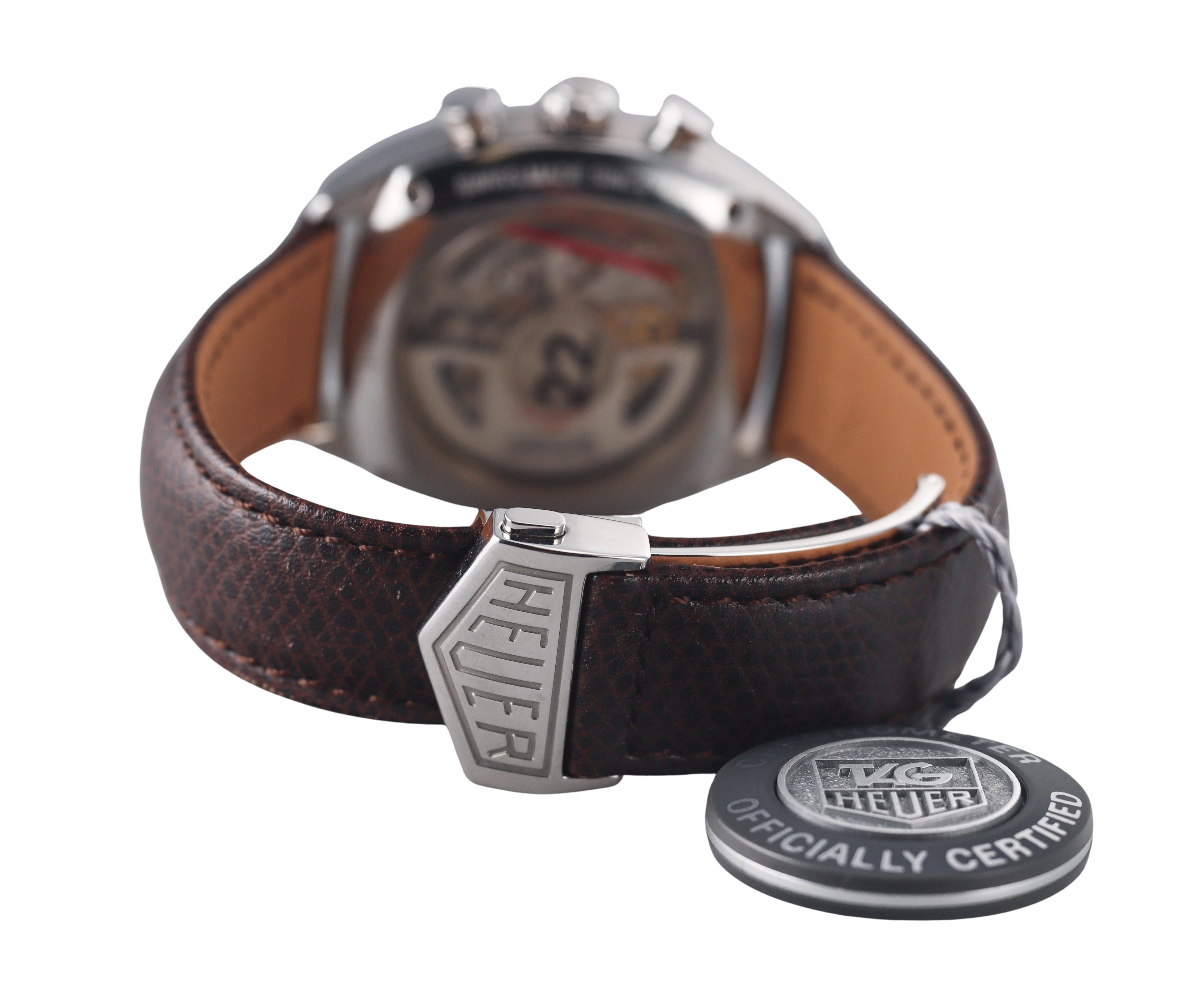 Tag Heuer Monza Calibre 36 Limited Edition Steel Watch CR5112
