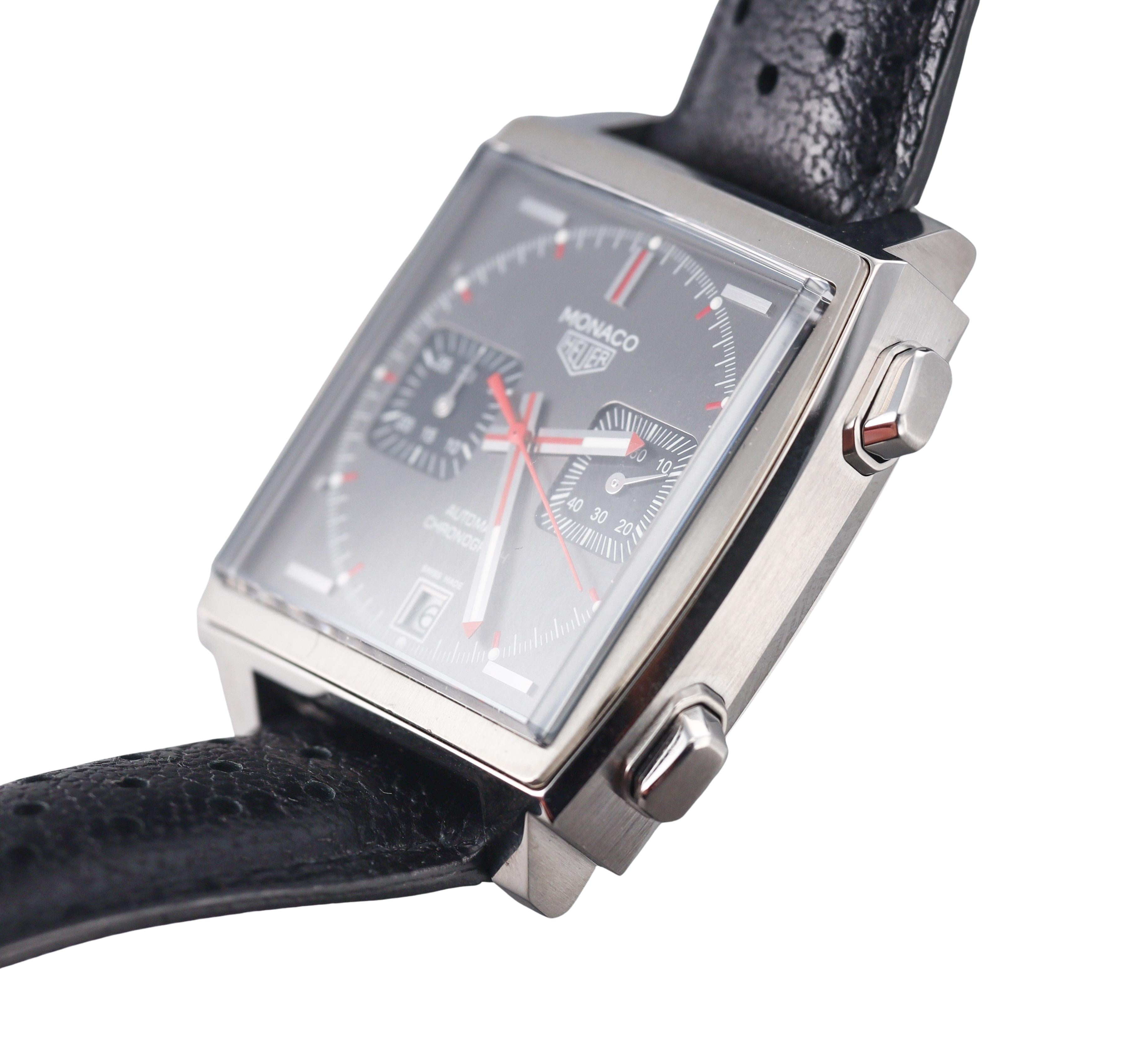 Tag Heuer Monaco Vintage Edition Automatic Chronograph Watch CAW211B