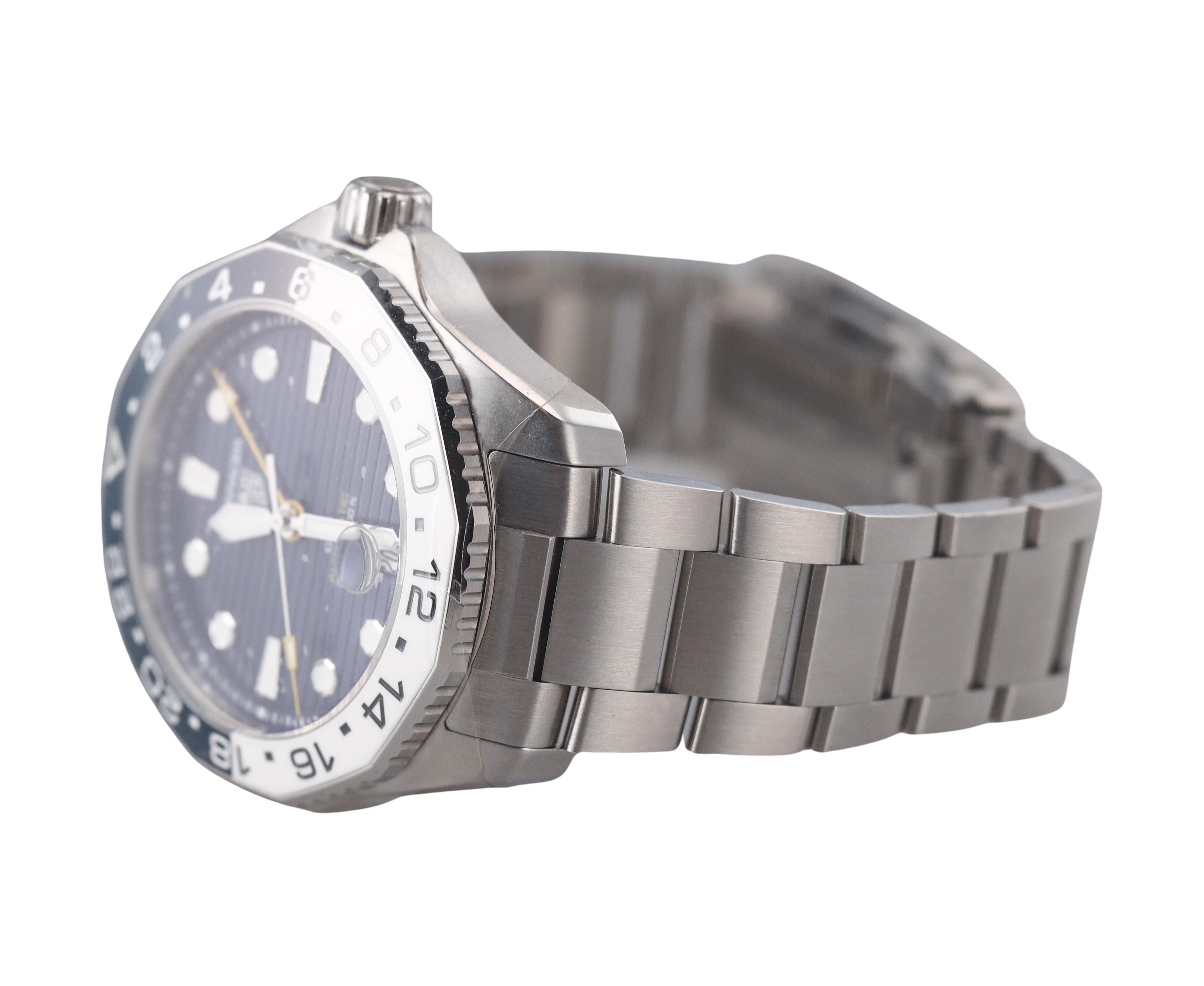 TAG Heuer Aquaracer Professional 300 GMT Automatic Steel Watch WBP2010