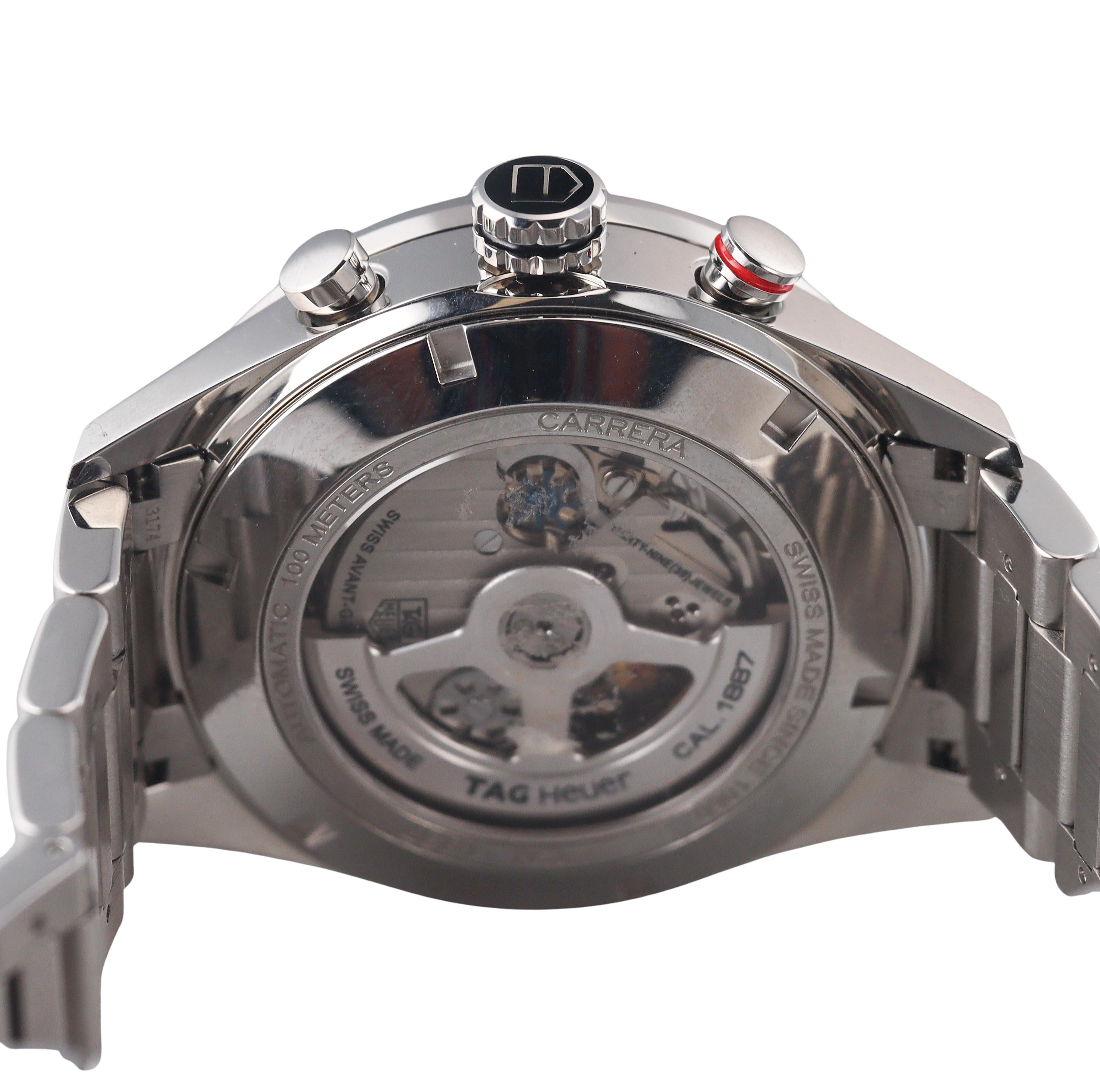 Tag Heuer Carrera Calibre 1887 Automatic Steel Watch CAR2A10-3