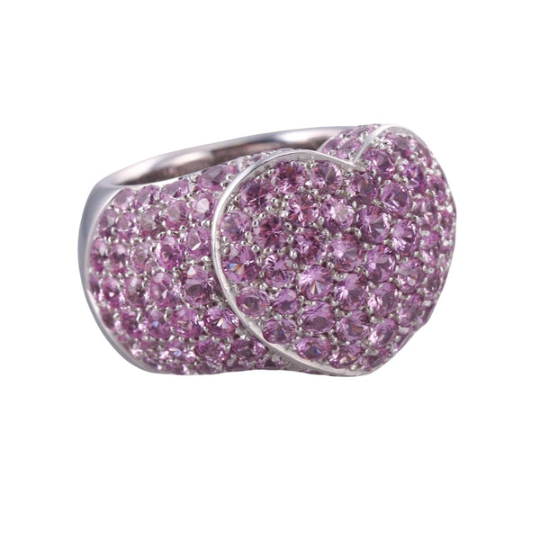 Pasquale Bruni Gold Pink Sapphire Heart Ring