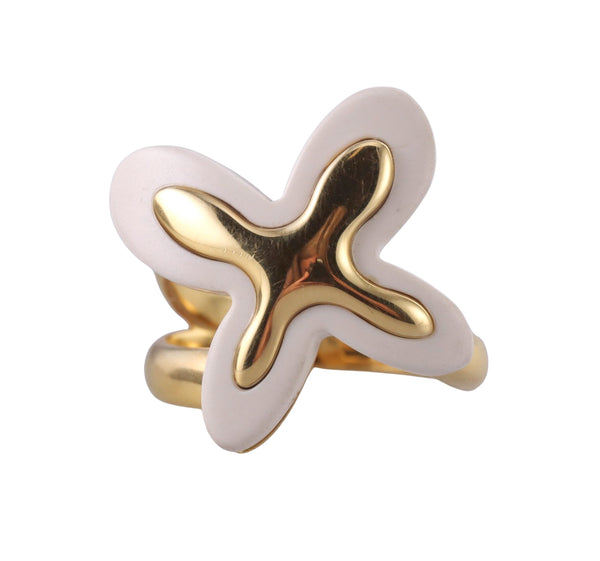 Mimi Milano Gold Butterfly Ring