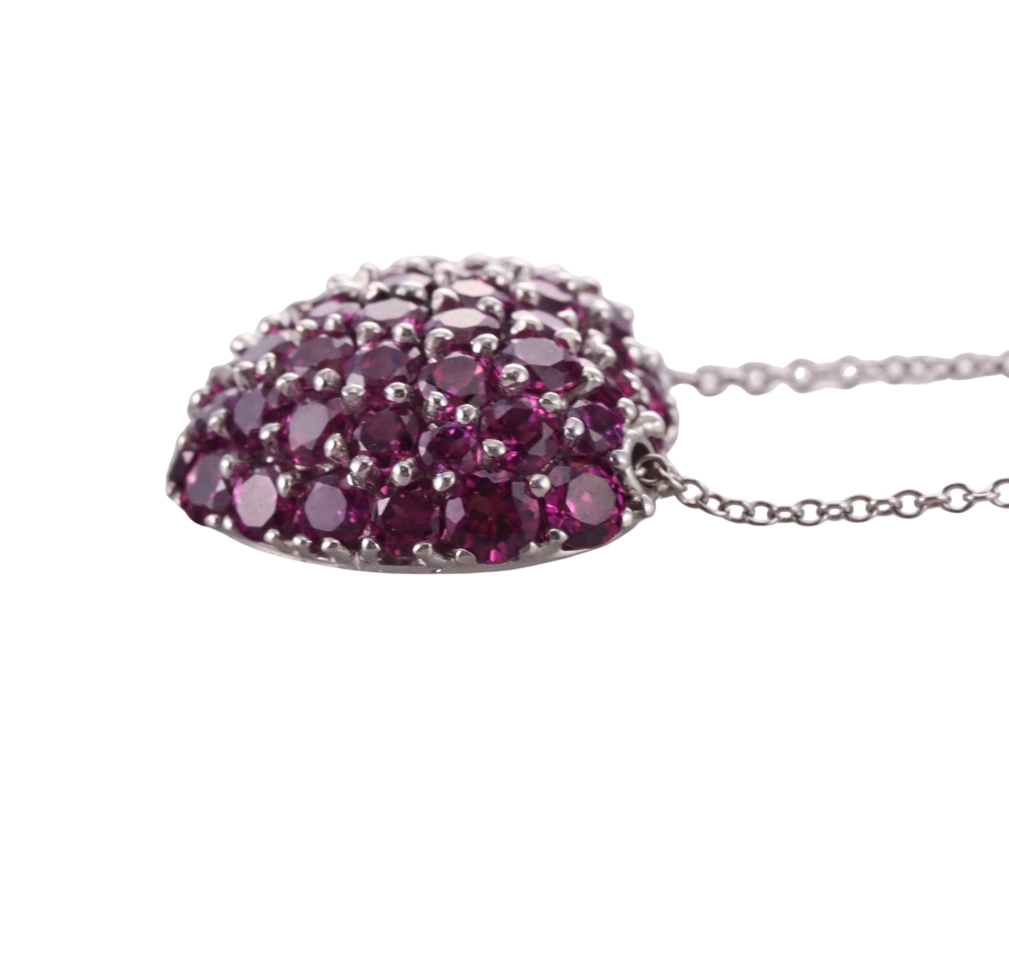 Pasquale Bruni Gold Gemstone Heart Pendant Necklace
