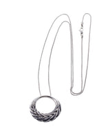 John Hardy Classic Chain Sterling Silver Black Spinel Necklace