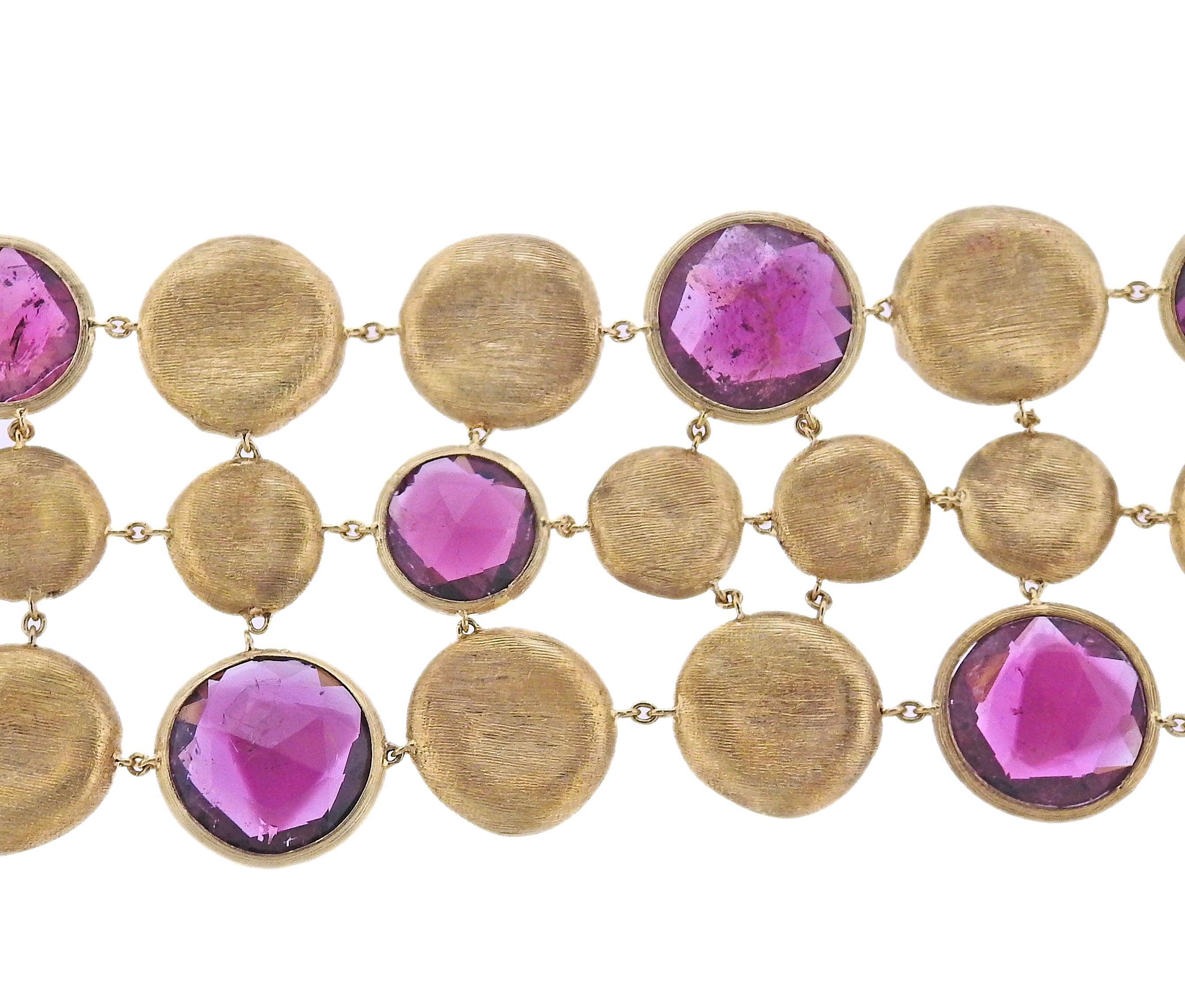 Marco Bicego Jaipur Gold Spessartite Garnet Bracelet