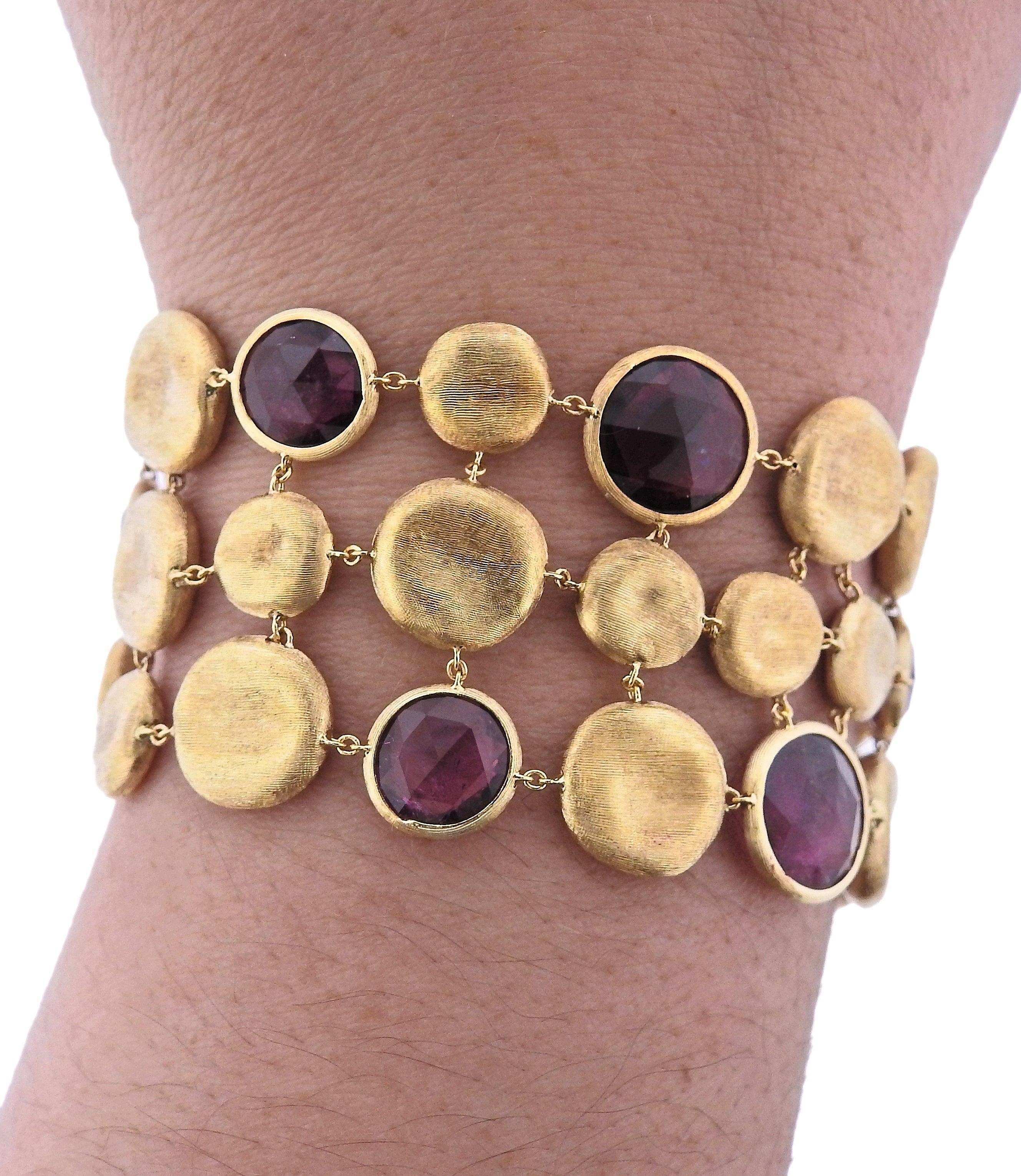 Marco Bicego Jaipur Gold Spessartite Garnet Bracelet