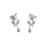 Mimi Milano Farvalla Diamond Gold Butterfly Charm Earrings