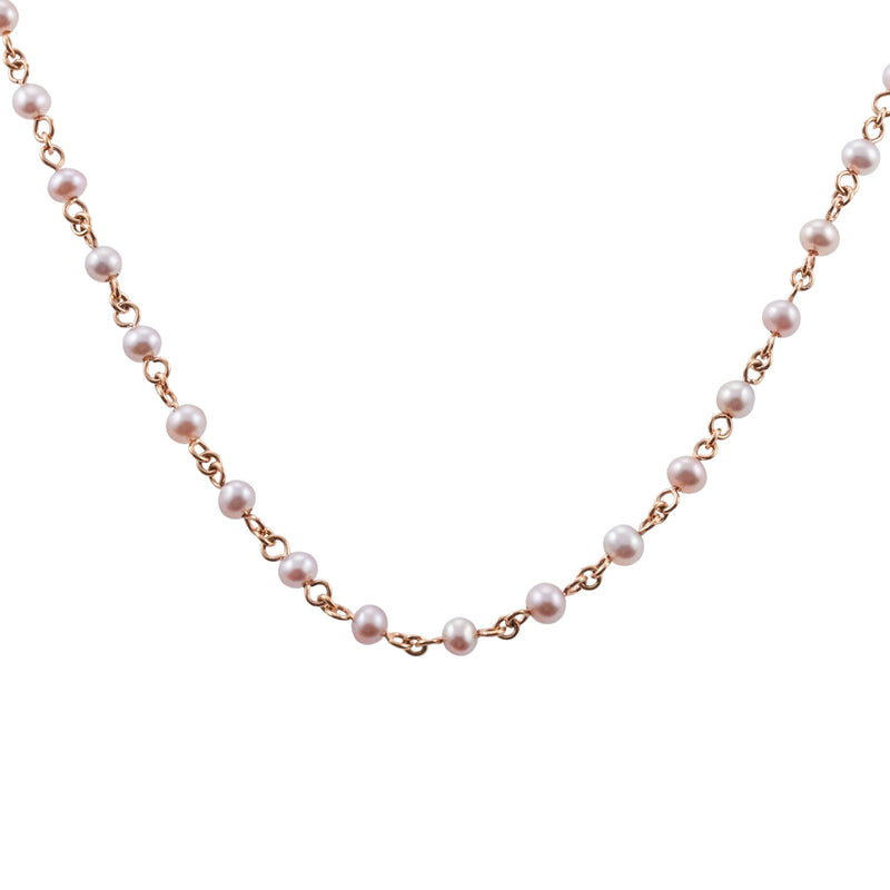 Mimi Milano Nagai Pearl Gold Necklace