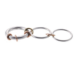Spinelli Kilcollin Gold Silver Set of Three Linked Ring