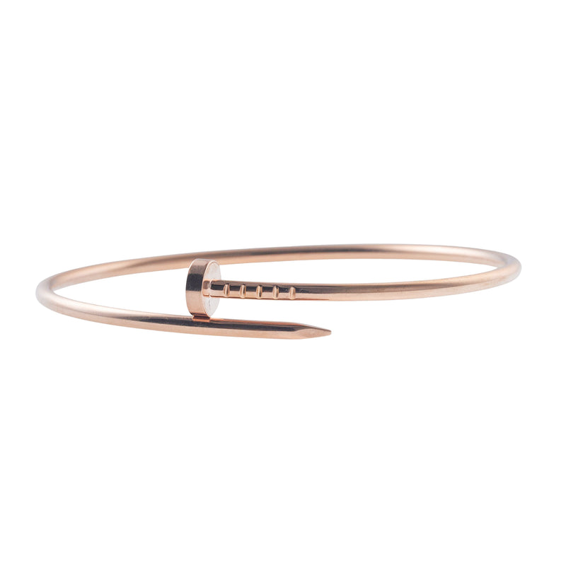 Cartier Juste Un Clou Rose Gold Nail Bracelet Small Model Size 18 – Oak Gem