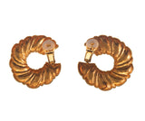 Zolotas Greece Gold Earrings